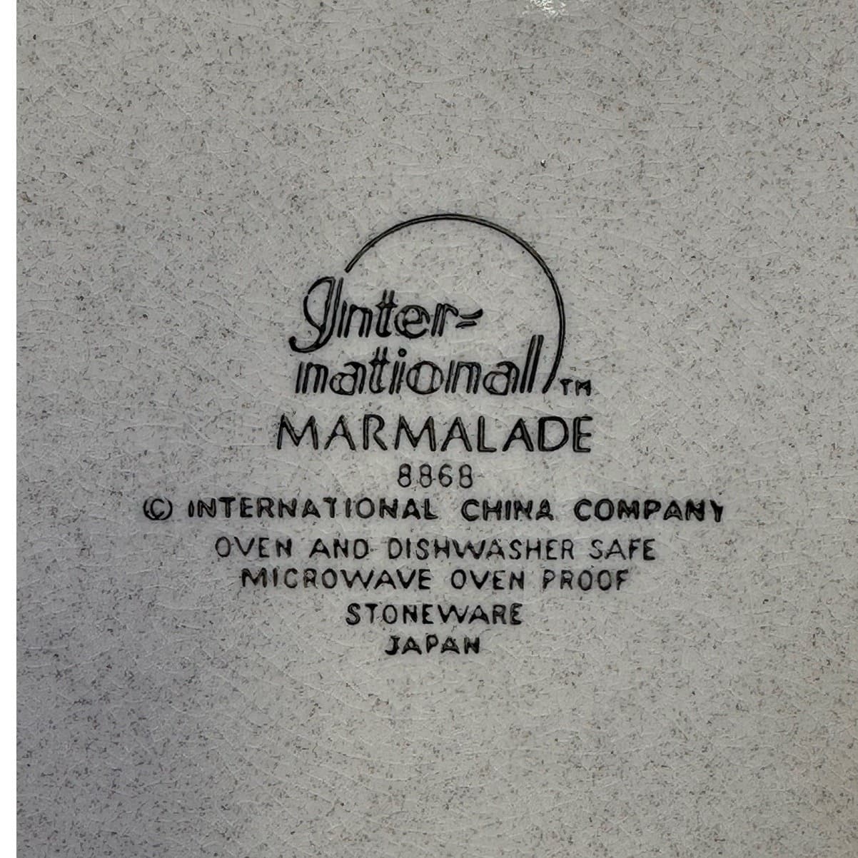 International China Vintage 'Marmalade' 12" Round Chop Plate-Excellent - Thumbnail 8