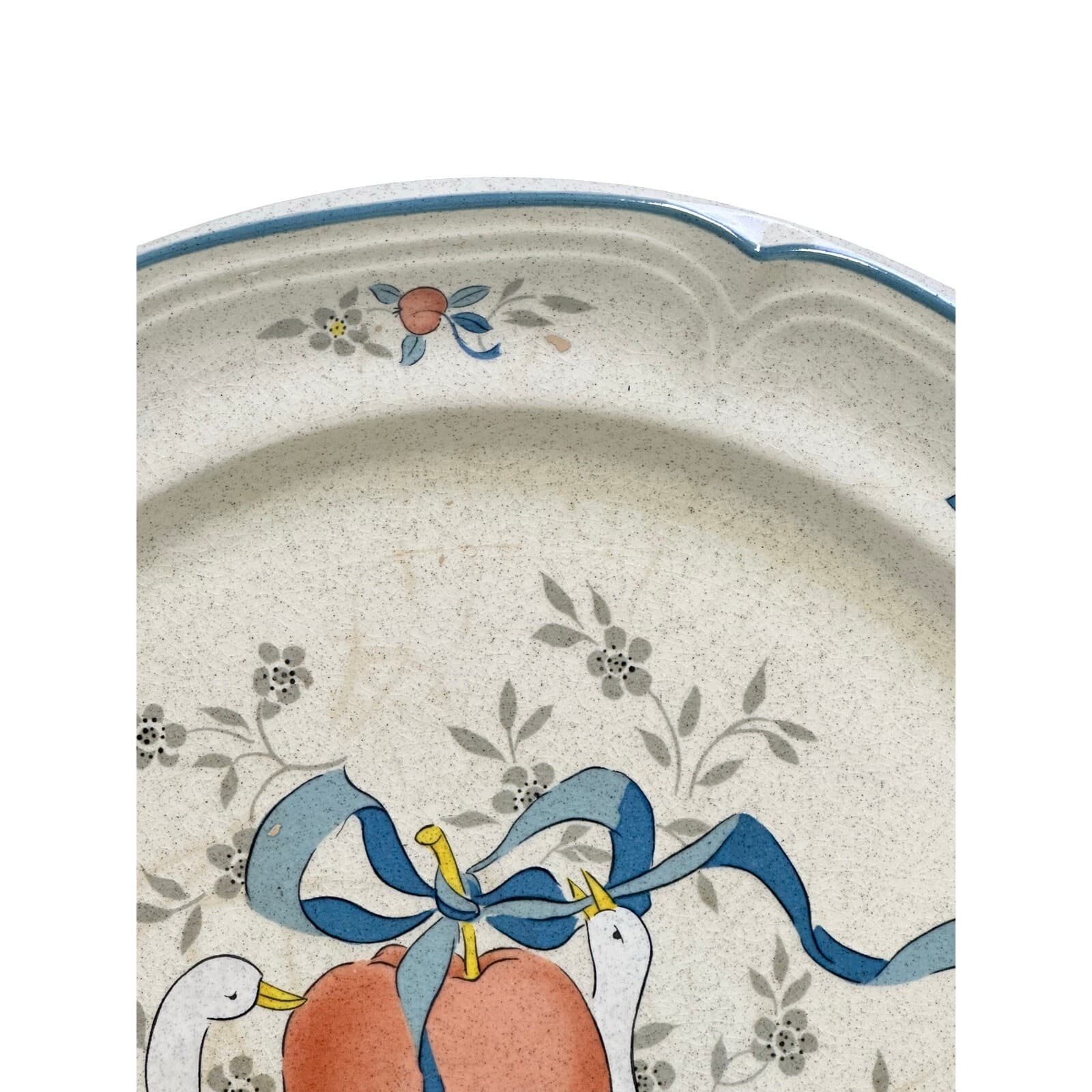 International China Vintage 'Marmalade' 12" Round Chop Plate-Excellent - Thumbnail 4