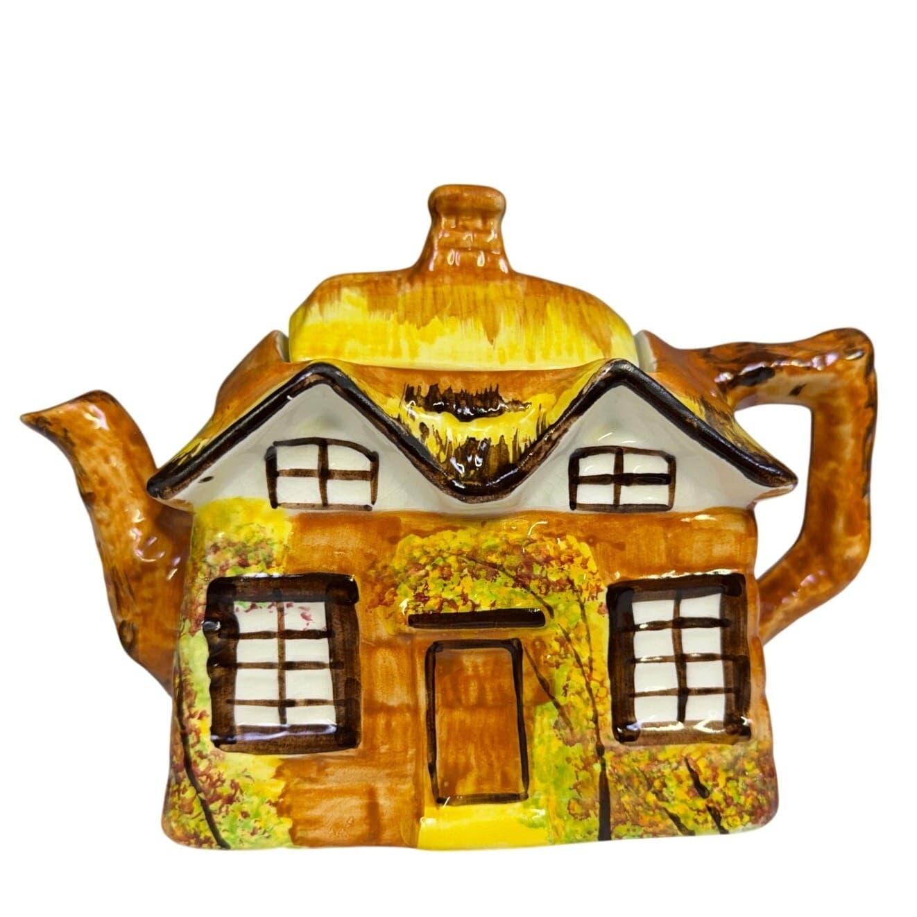Price & Kensington 'Ye Olde Cottage' 11-PC Tea Set Teapot/Creamer/Sugar/Mugs(6) - Thumbnail 2