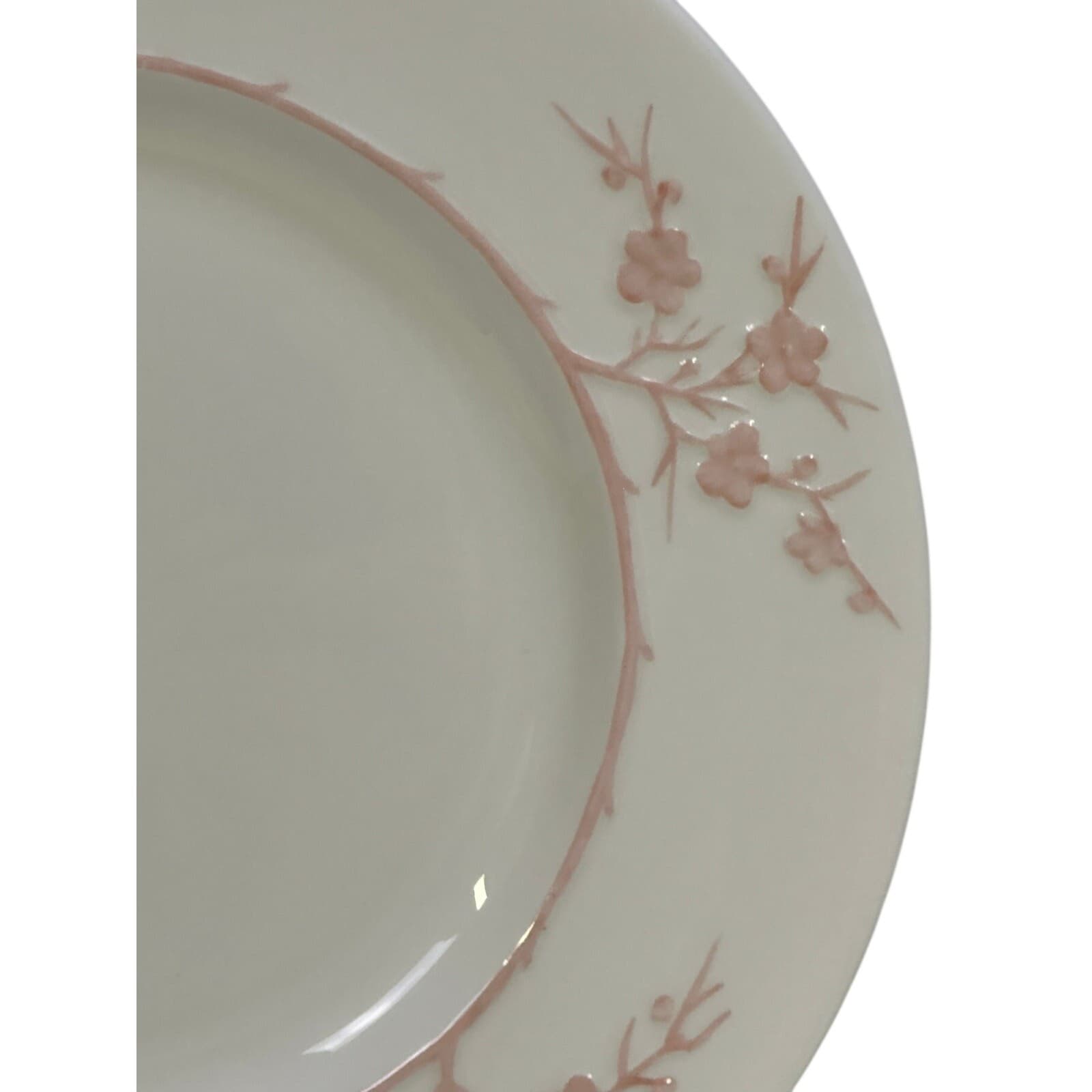 Spode Retired 1962-1964 'Geisha' Light Pink 10 5/8" Dinner Plate-Rare-Excellent - Thumbnail 6