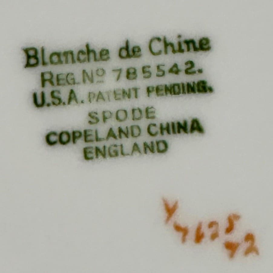 Spode Retired 1962-1964 'Geisha' Light Pink 5-Piece Place Setting-Rare-Excellent - Thumbnail 6