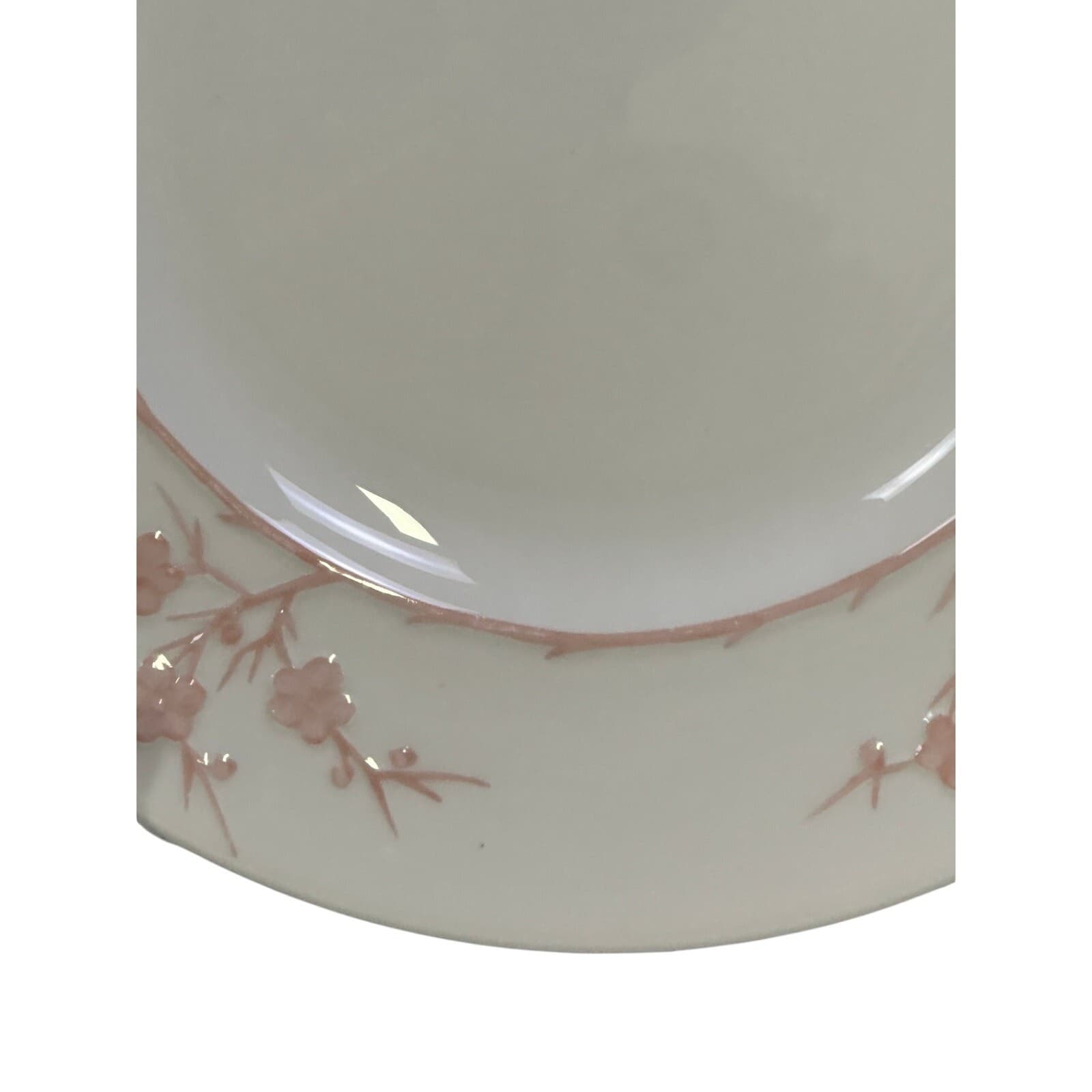 Spode Retired 1962-1964 'Geisha' Light Pink 10 5/8" Dinner Plate-Rare-Excellent - Thumbnail 3