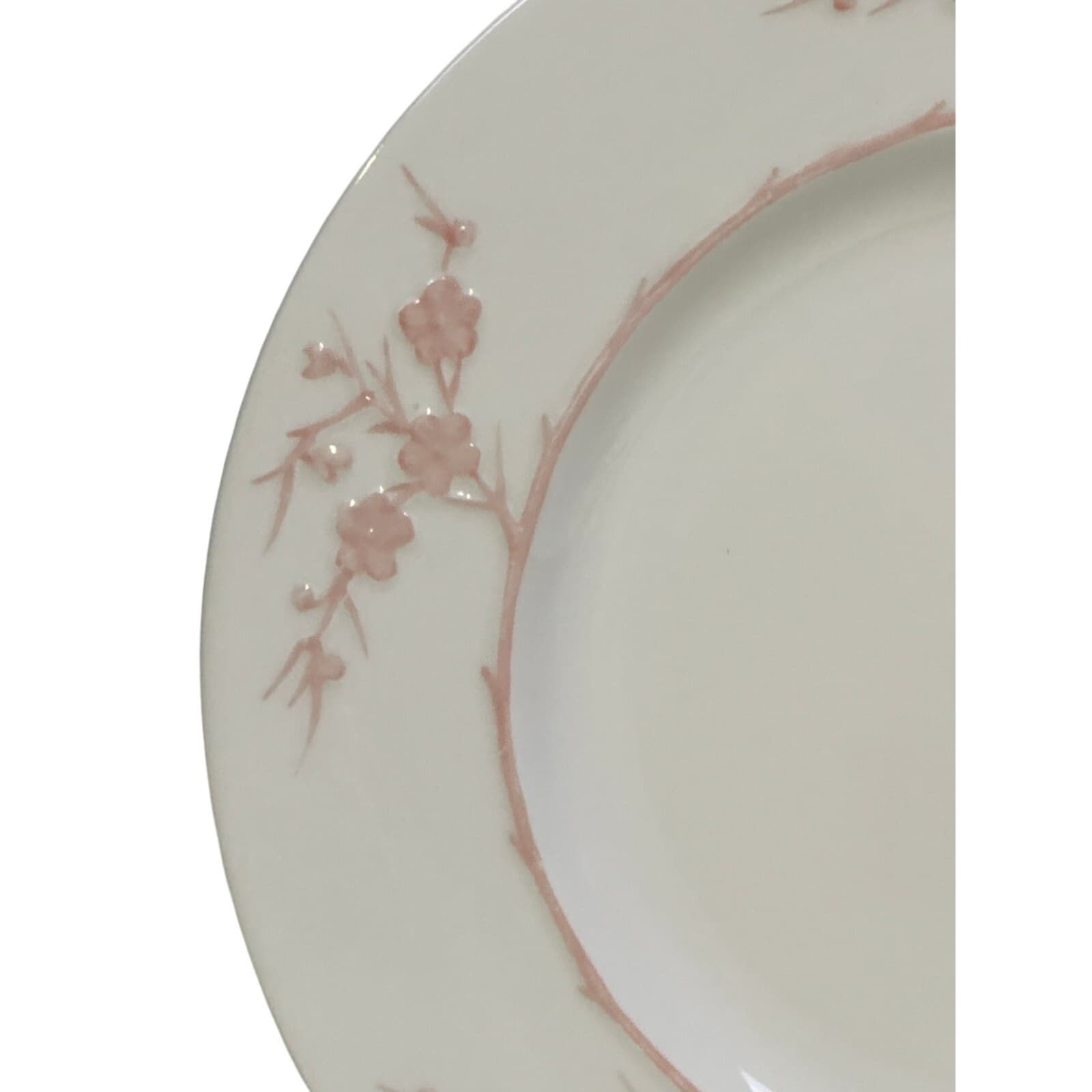 Spode Retired 1962-1964 'Geisha' Light Pink 10 5/8" Dinner Plate-Rare-Excellent - Thumbnail 5