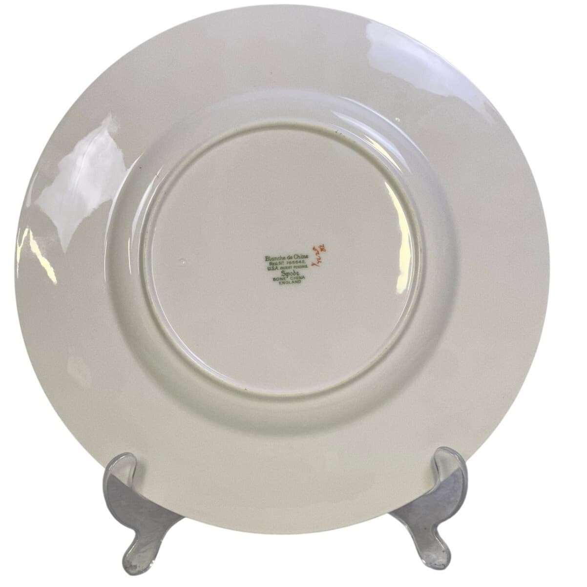 Spode Retired 1962-1964 'Geisha' Light Pink 10 5/8" Dinner Plate-Rare-Excellent - Thumbnail 4