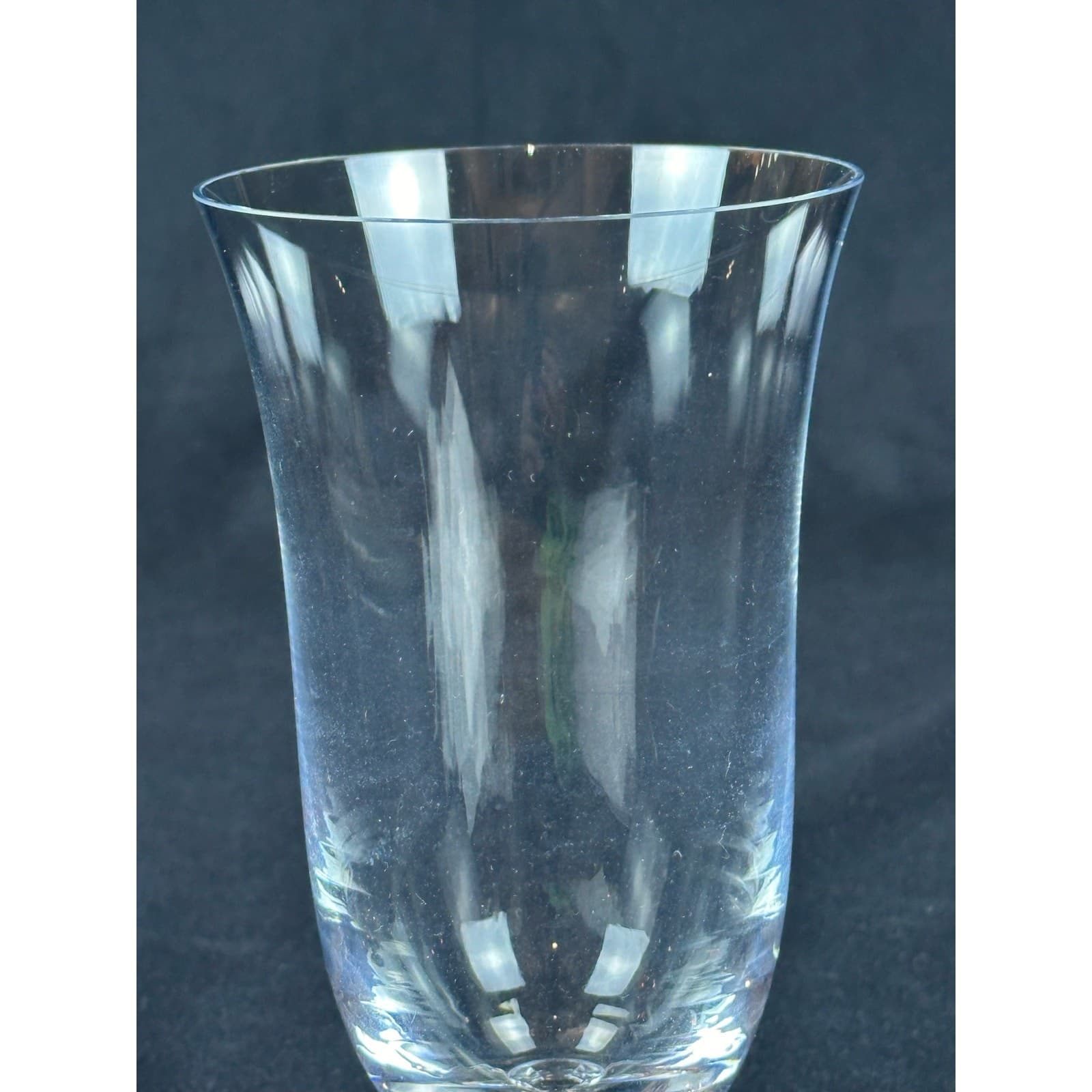 TOWLE Tudor Clear Crystal 7-18" Iced Tea Glass Austria - Thumbnail 3