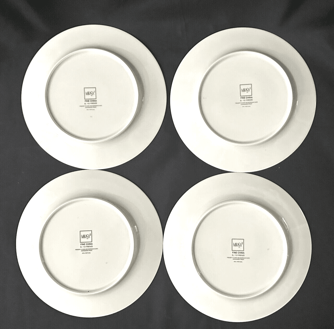 Mikasa SL 110 Firenze Pattern Salad Plates-Set of 4 - Thumbnail 3