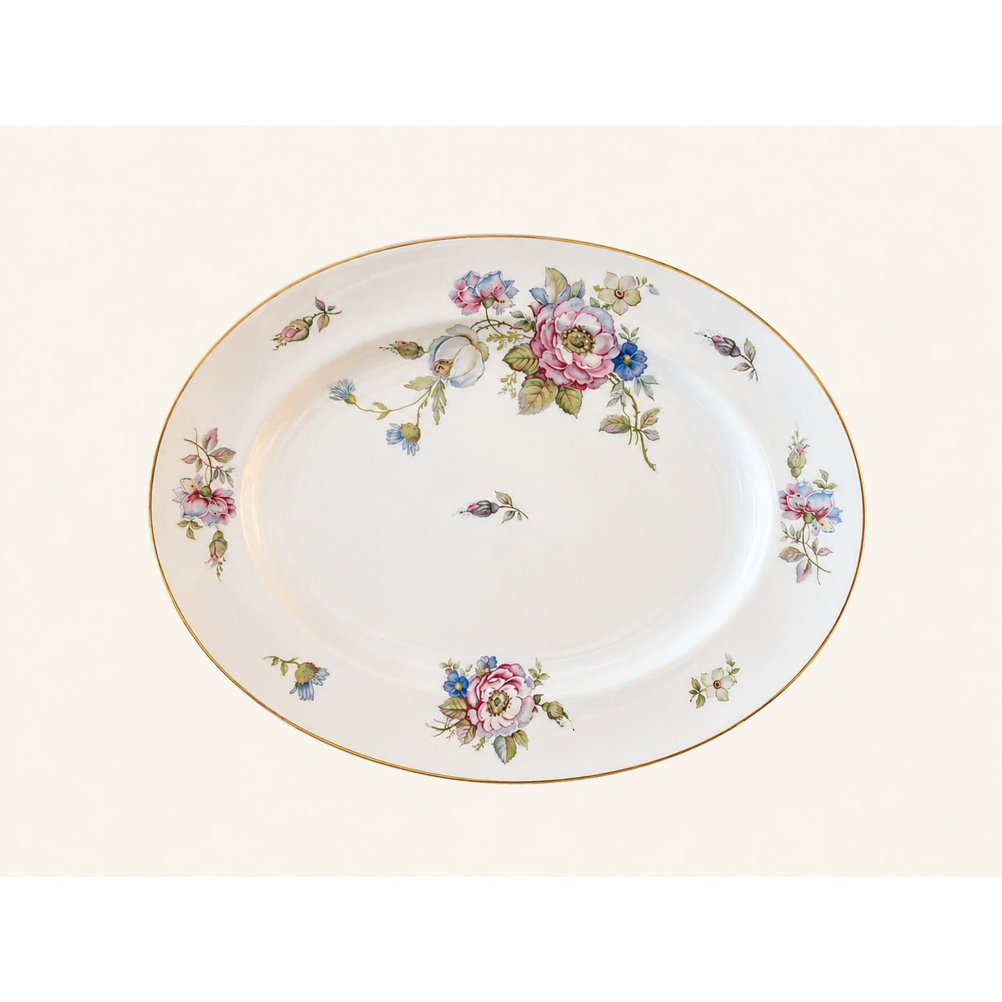 96-PC Rosenthal Continental Classic Rose 2554-61 China Set Service for 12 - Thumbnail 13