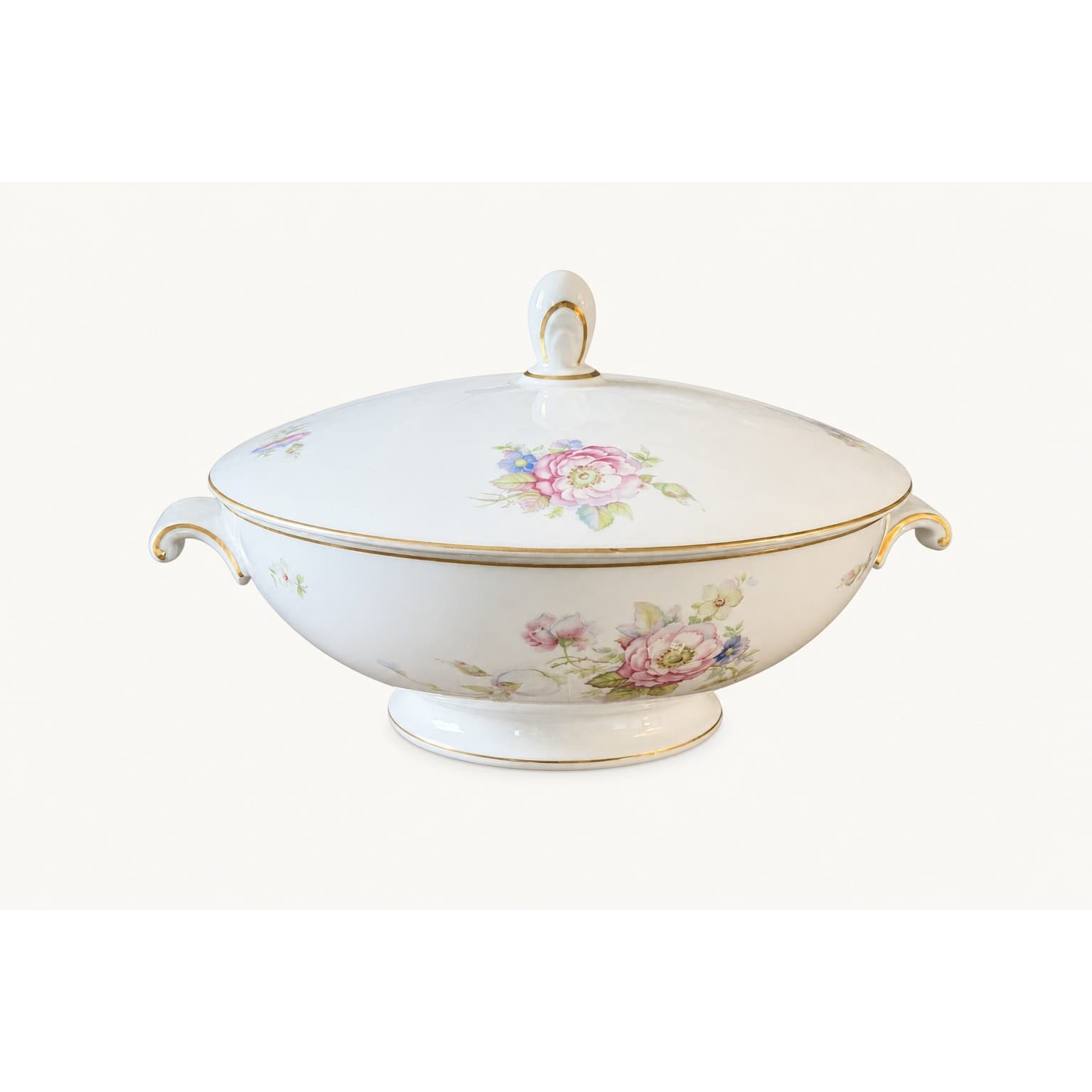 96-PC Rosenthal Continental Classic Rose 2554-61 China Set Service for 12 - Thumbnail 9