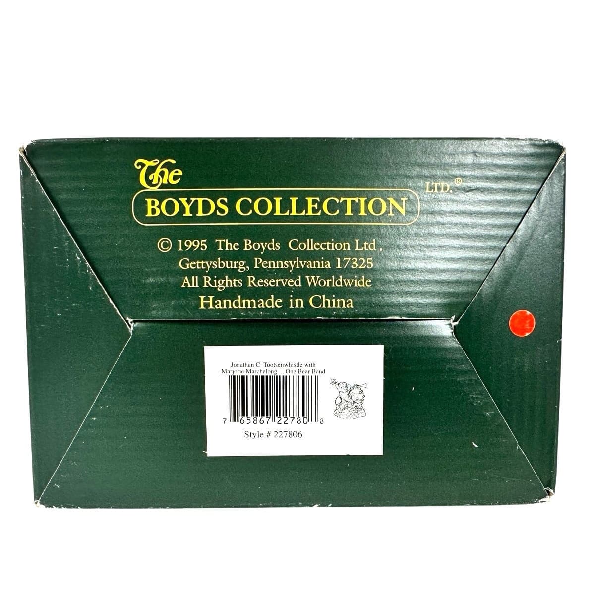 Boyds Bears Johnathan C. Tootenwhistle & Marjorie Marchalong 227806-New in Box! - Thumbnail 7