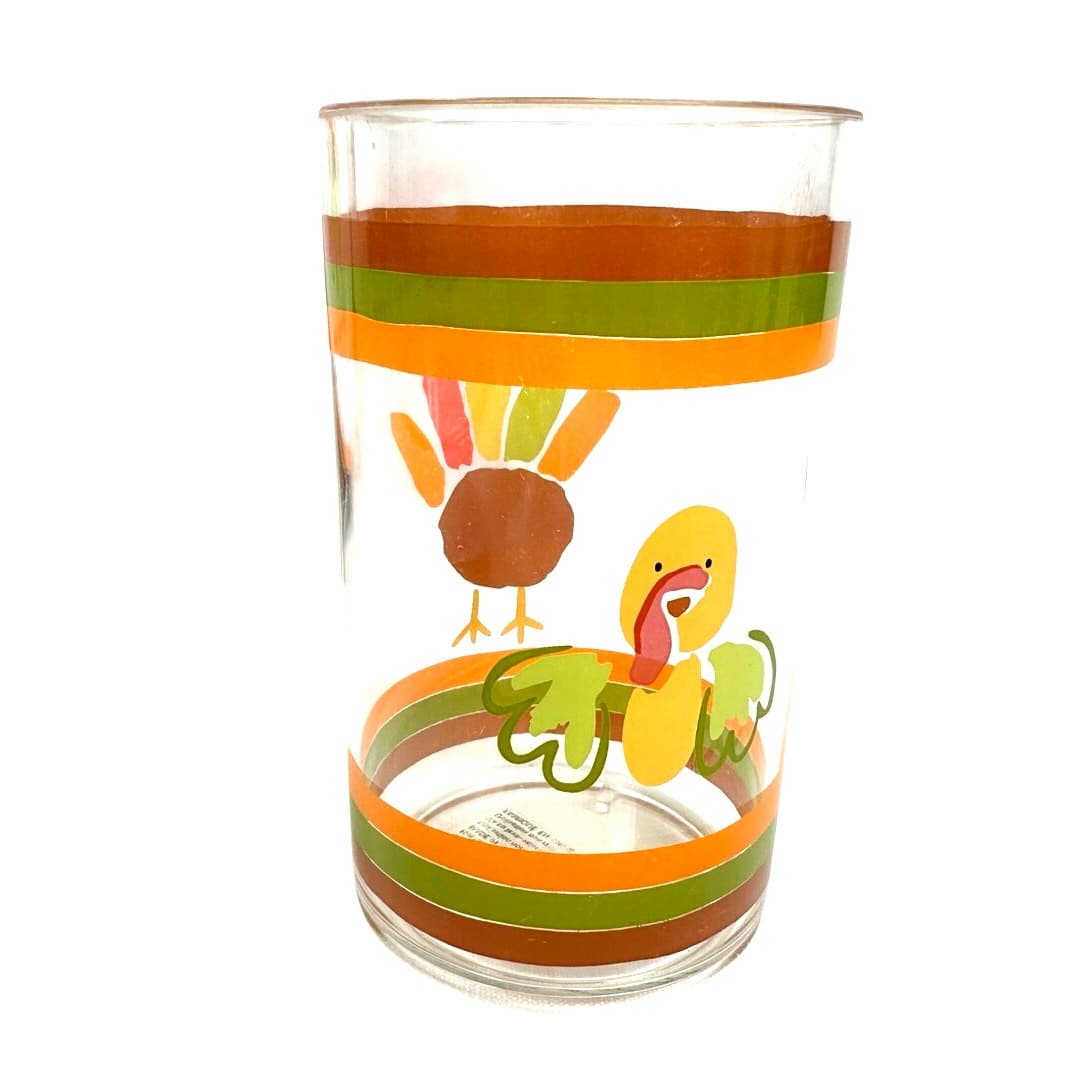 Pottery Barn Kids "Gobble Gobble Gobble" 3-PC Place Setting-Plate/Glass/Bowl! - Thumbnail 5