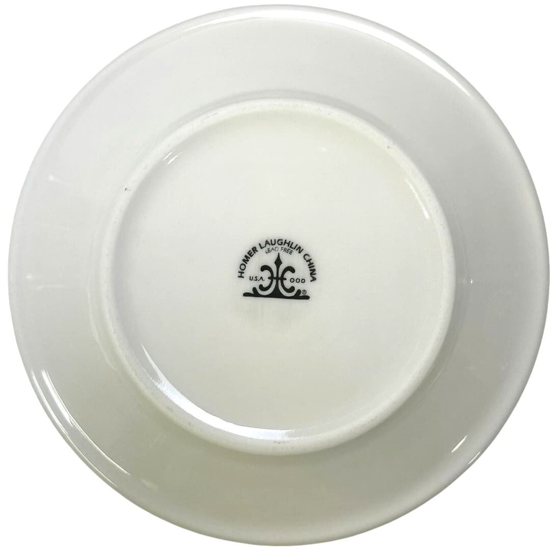 Homer Laughlin USA Vintage 6.25" Bread & Butter Plate 'C' Monogram-Set of 6 - Thumbnail 4