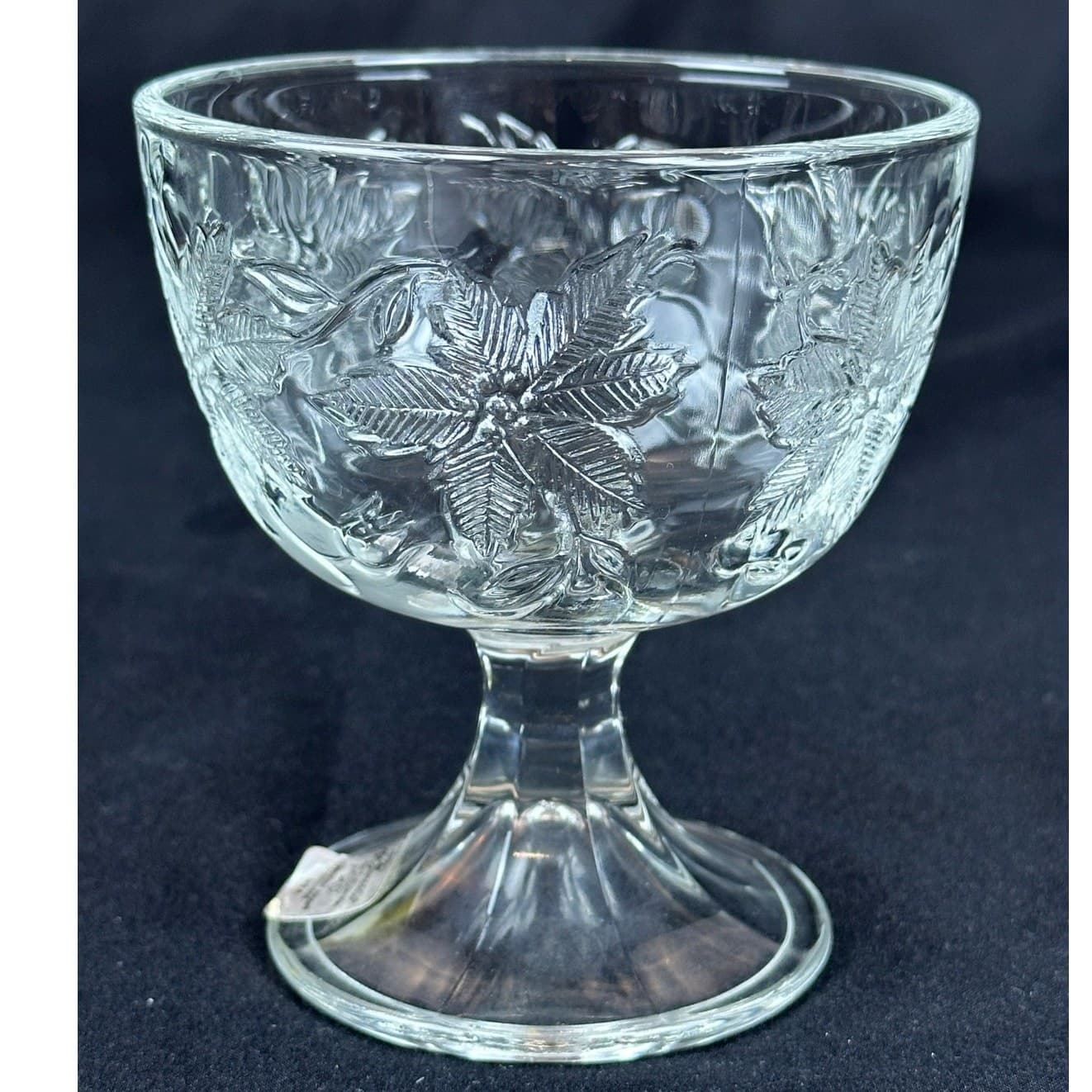 Princess House Fantasia 4.5" Footed Dessert Bowl