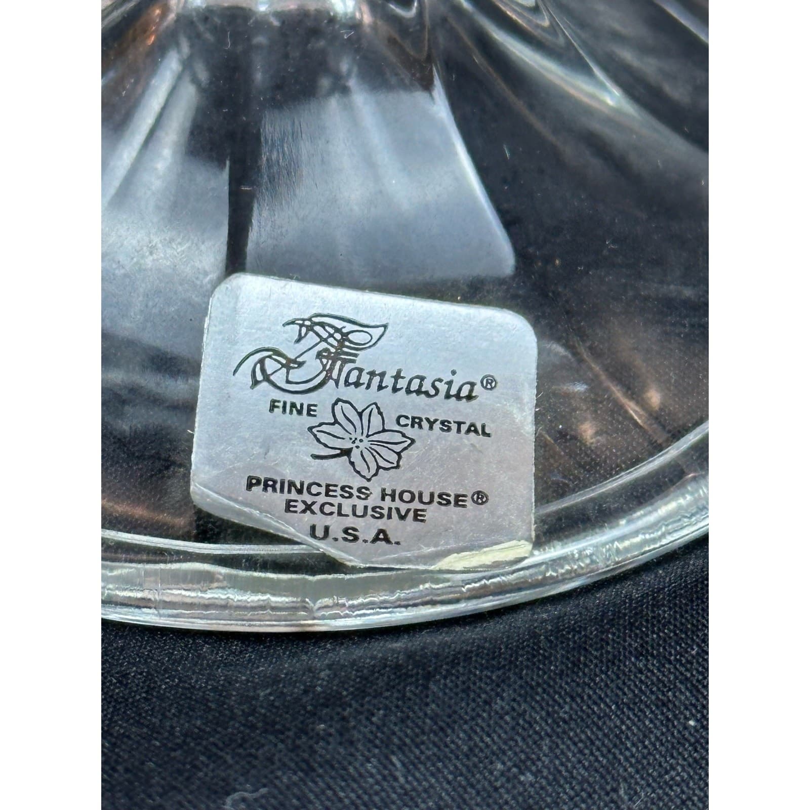 Princess House Fantasia 4.5" Footed Dessert Bowl - Thumbnail 4