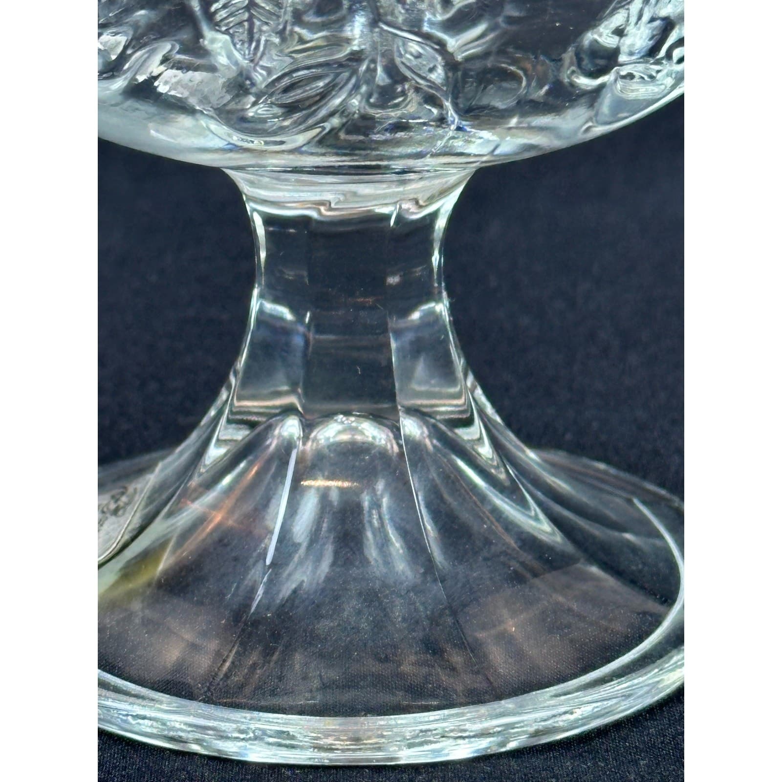 Princess House Fantasia 4.5" Footed Dessert Bowl - Thumbnail 3
