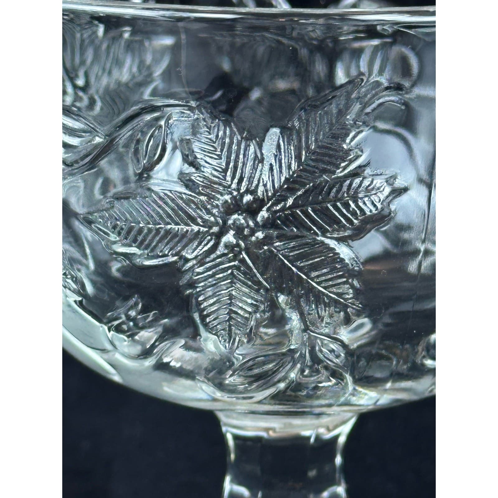 Princess House Fantasia 4.5" Footed Dessert Bowl - Thumbnail 2