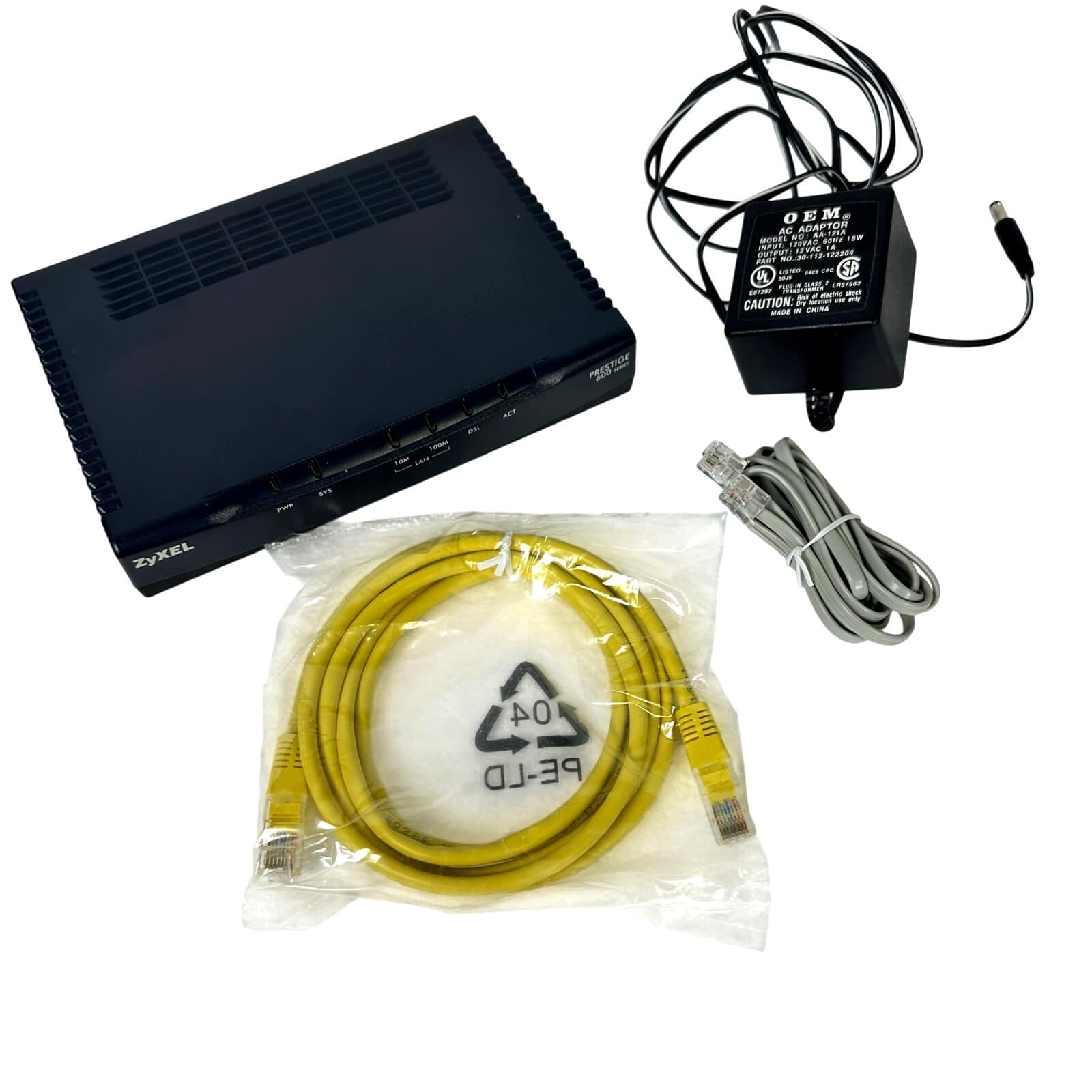 ZyXEL Prestige 600 Series 645M-UHP ADSL Modem/Wired Internet Access Bridge - Thumbnail 2