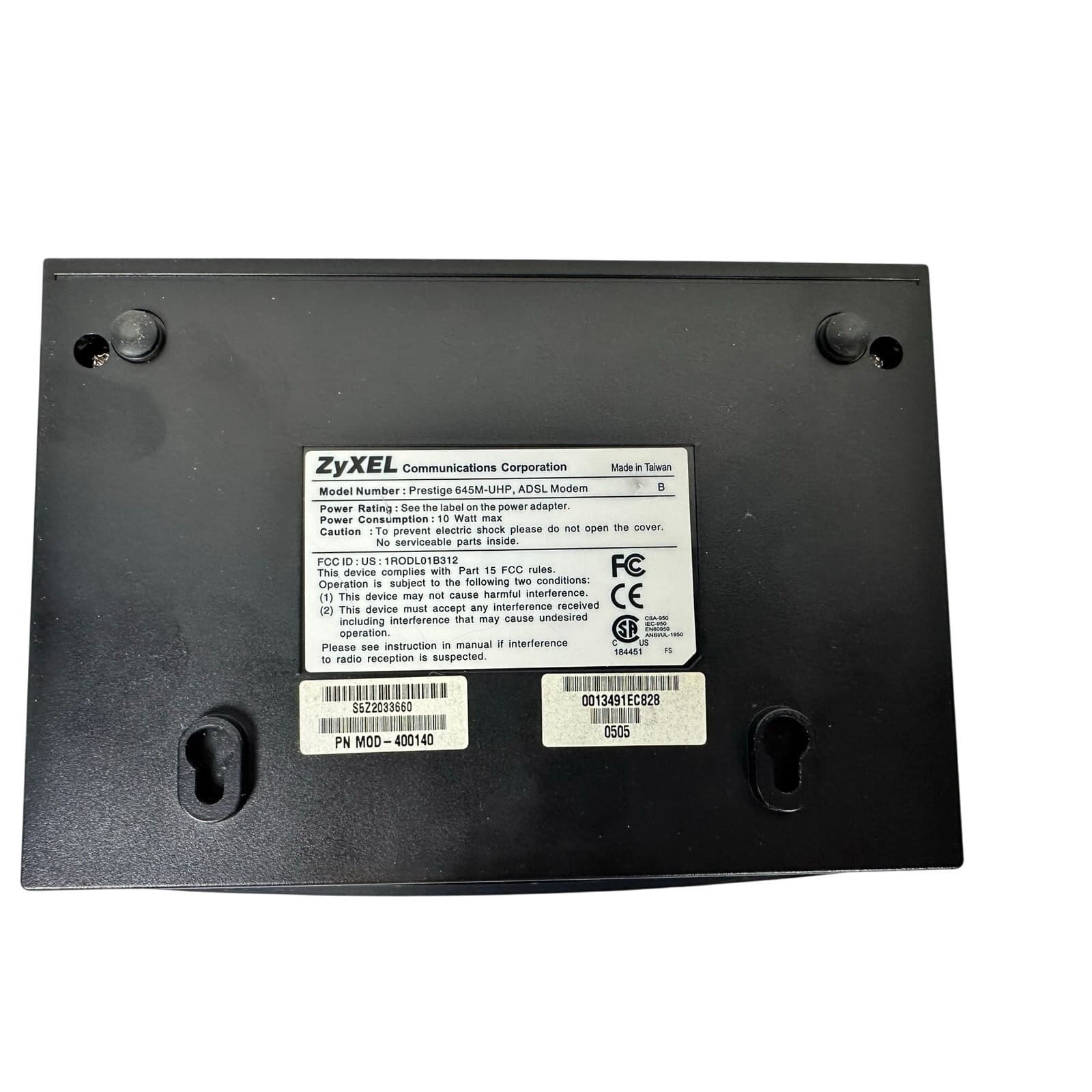 ZyXEL Prestige 600 Series 645M-UHP ADSL Modem/Wired Internet Access Bridge - Thumbnail 4
