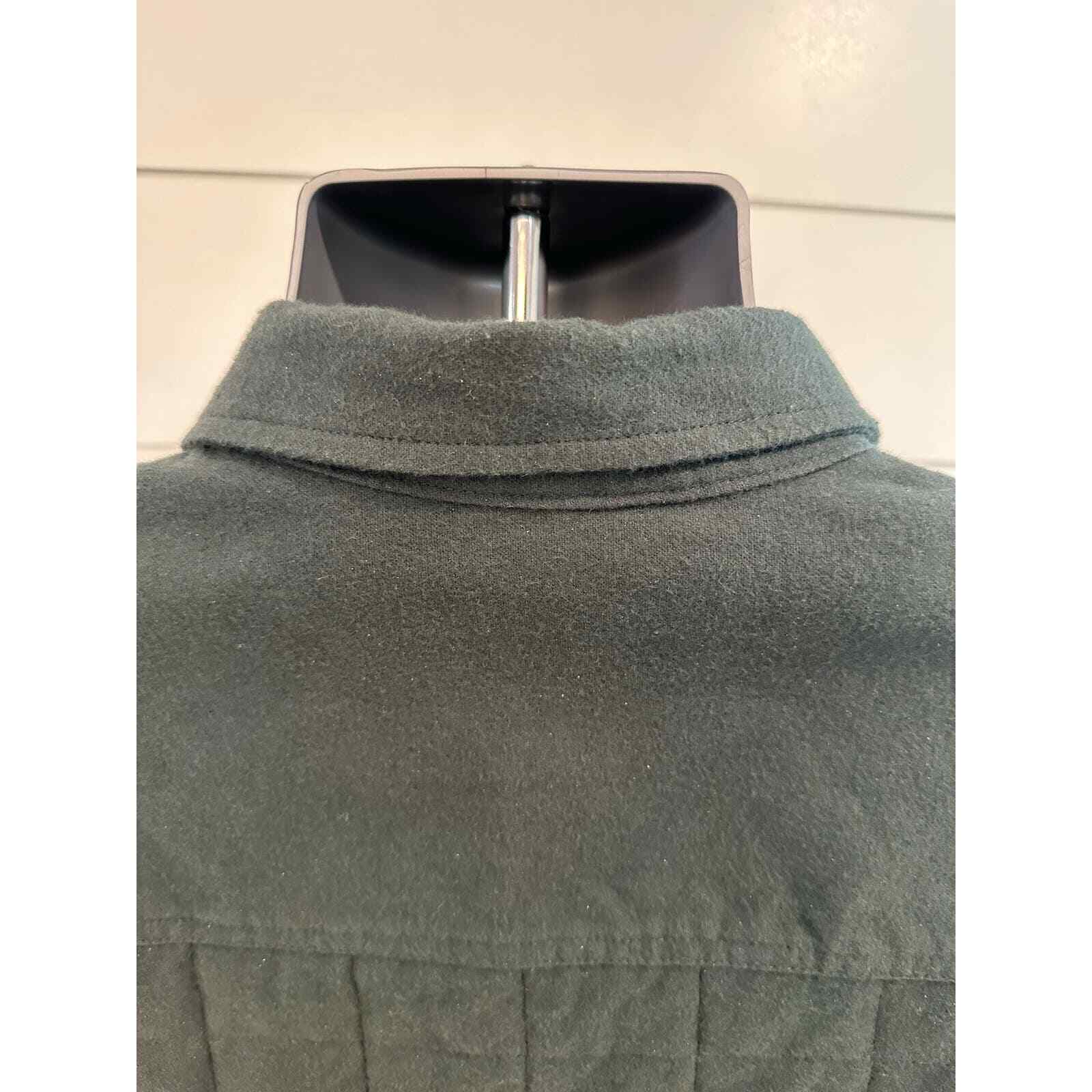 Cabela’s Forest Green Quilted & Lined 100% Cotton Jacket XL - Thumbnail 7