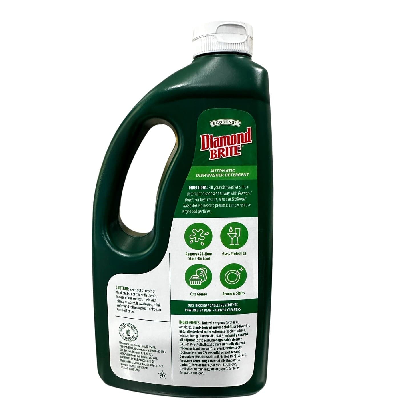 Melaleuca Ecosense Diamond Bright Automatic Dishwasher Detergent 32 fl oz Bottle - Thumbnail 3