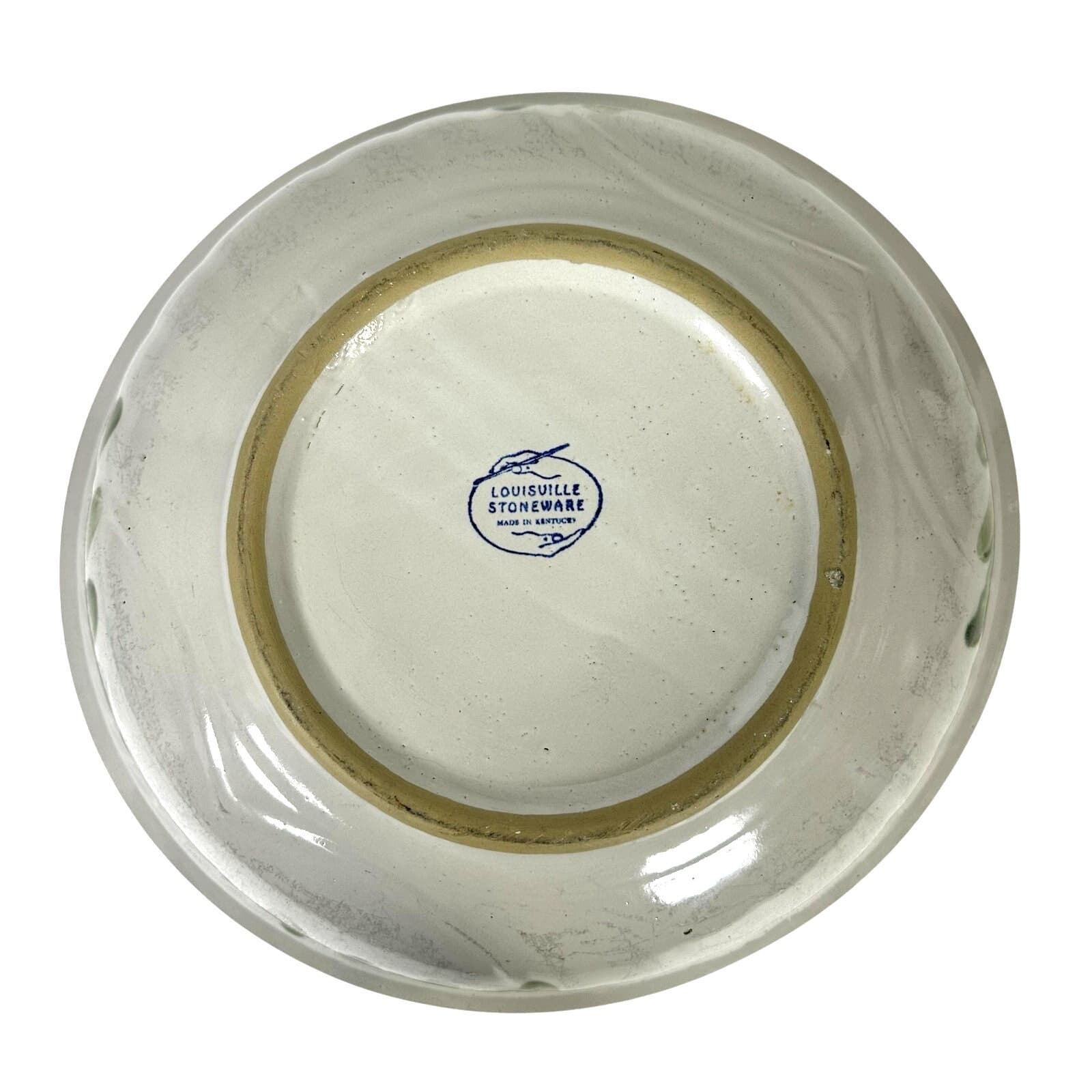 Louisville Stoneware Retired Yellow Country Flower Large 15" Serving Bowl-Rare! - Thumbnail 6