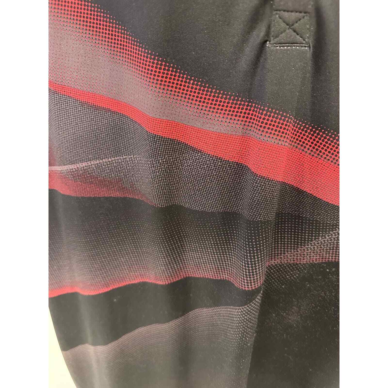 Fila Sport Men’s Short Sleeve Golf Shirt Red & Black Geometric Size 2XL - Thumbnail 8