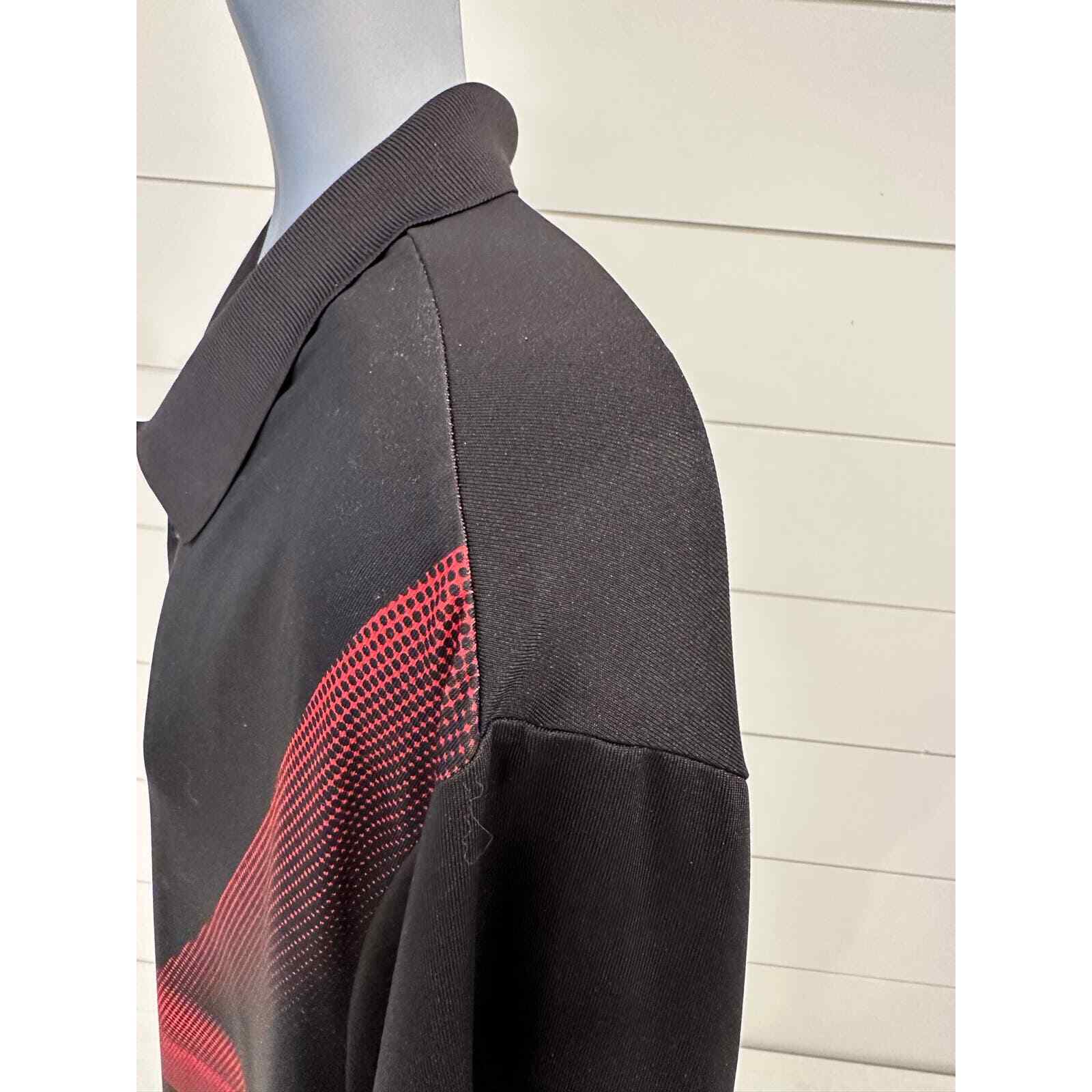 Fila Sport Men’s Short Sleeve Golf Shirt Red & Black Geometric Size 2XL - Thumbnail 7