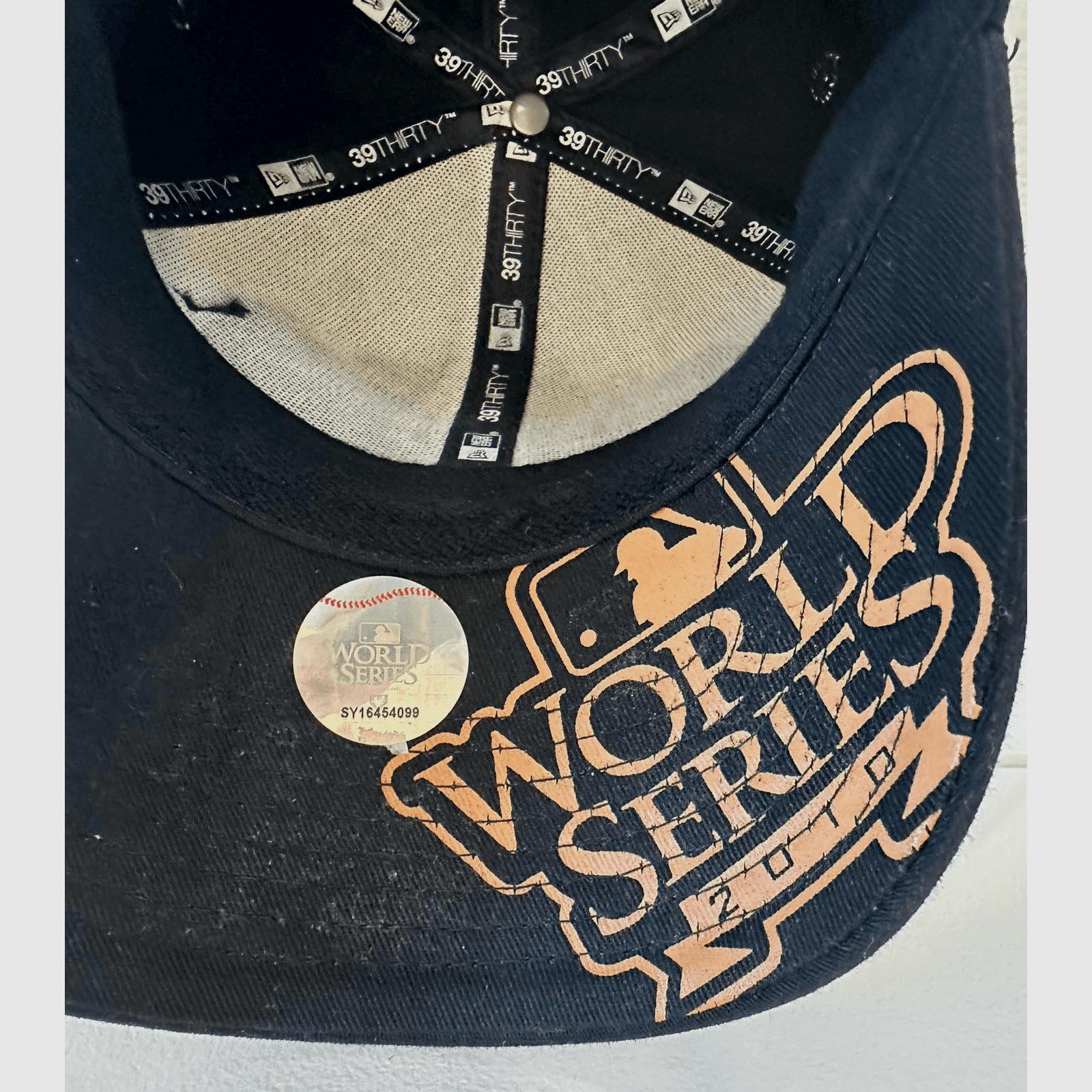 Texas Rangers World Series 2010 League Champions Fitted New Era Cap-New w/Tags! - Thumbnail 7