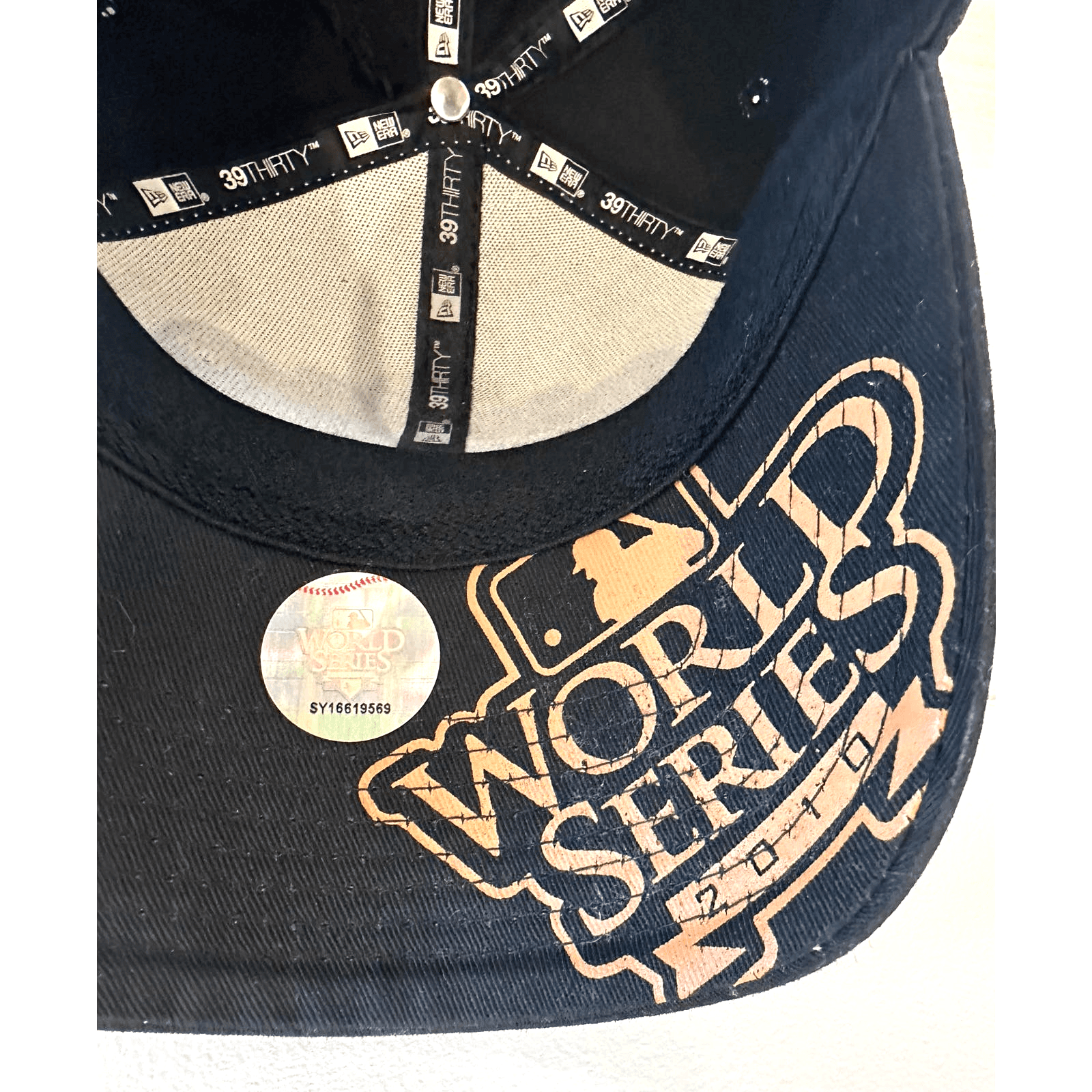 Texas Rangers World Series 2010 League Champions Fitted New Era Cap-New w/Tags! - Thumbnail 6