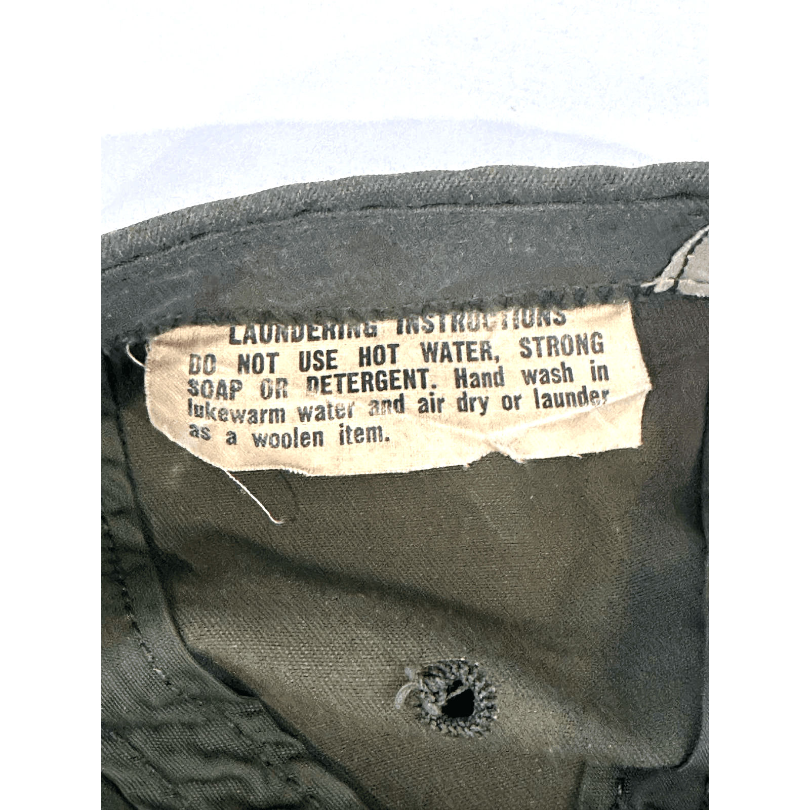 Vintage Ace Mfg. Co. San Antonio Texas Military Field Cap Size 6-7/8 - Thumbnail 7