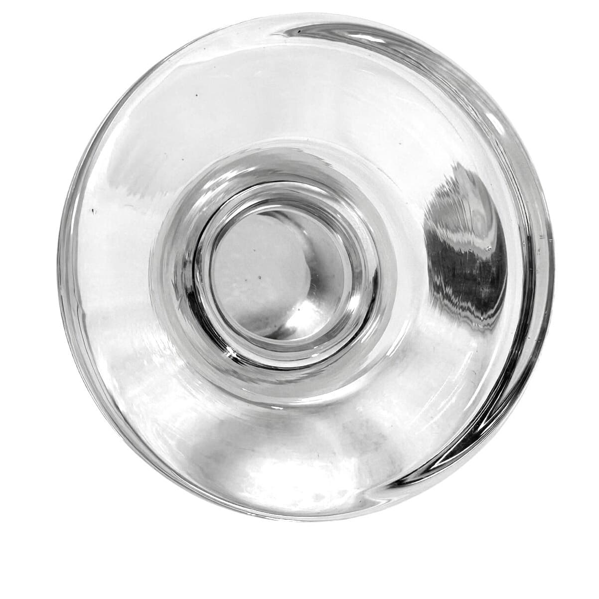 Heavy Glass Mid Century Modern 10.25" Vintage Decanter-Excellent! - Thumbnail 4