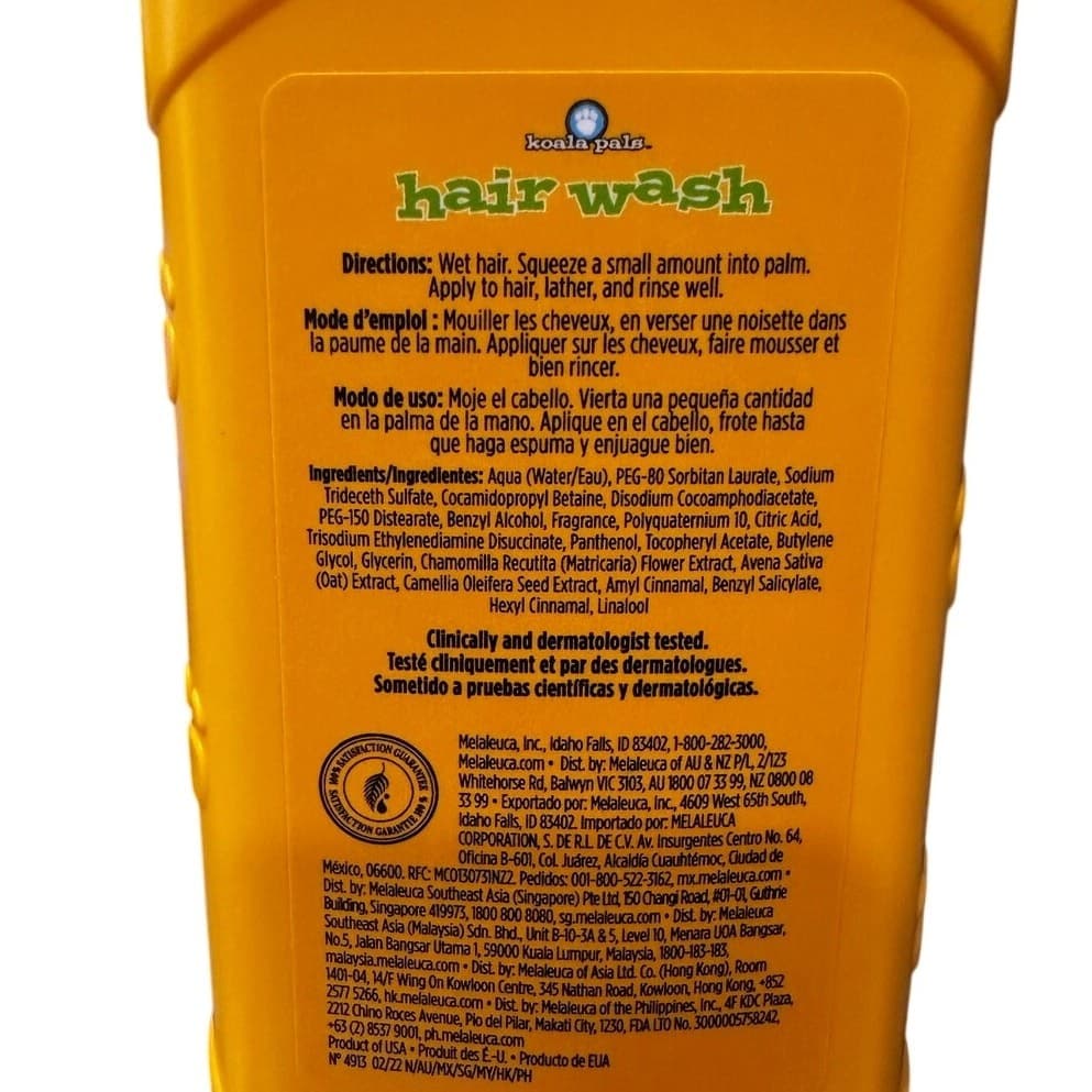 Melaleuca Koala Pals Tear Free Body Wash & Shampoo 11 oz Bottles-New-SEALED - Thumbnail 5