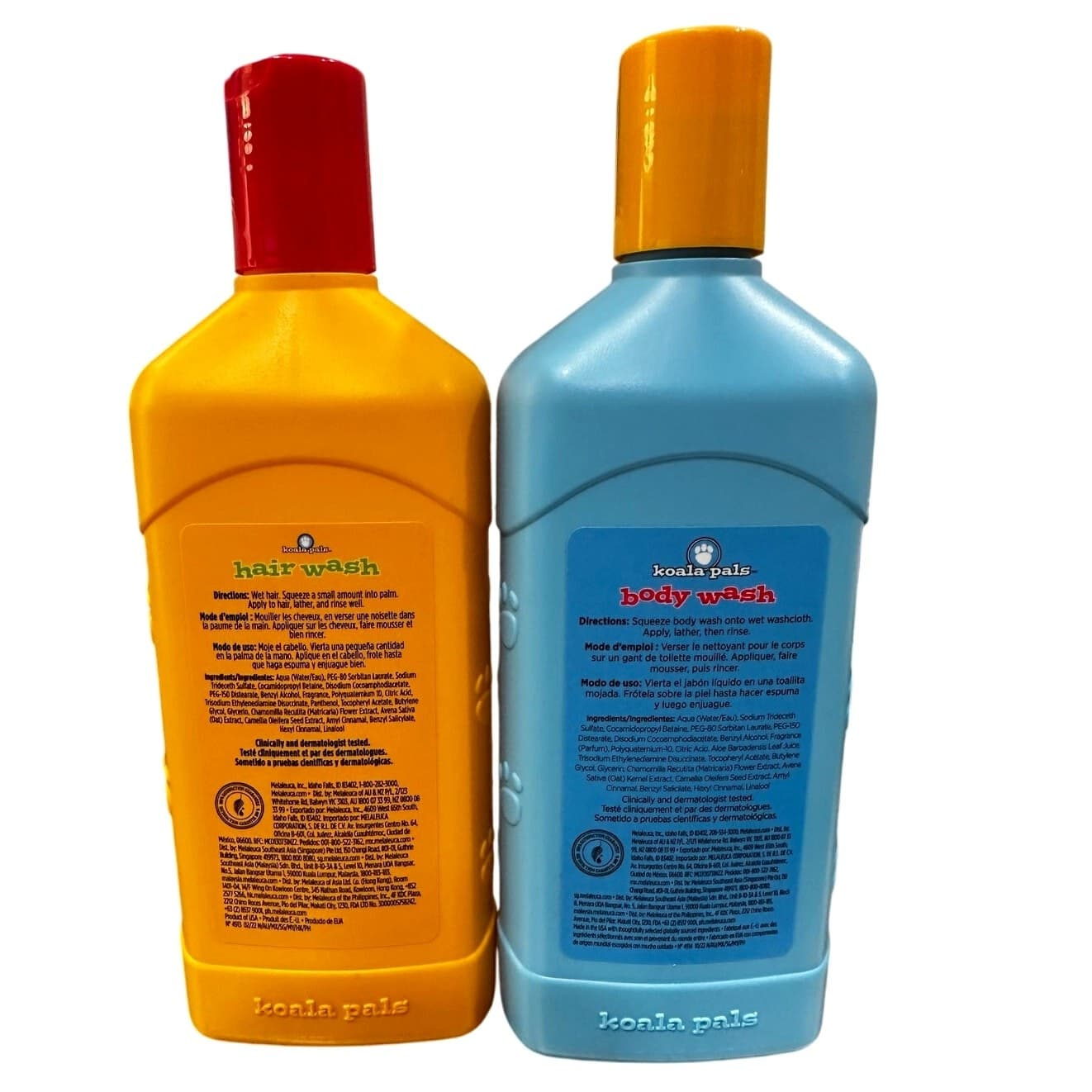 Melaleuca Koala Pals Tear Free Body Wash & Shampoo 11 oz Bottles-New-SEALED - Thumbnail 3