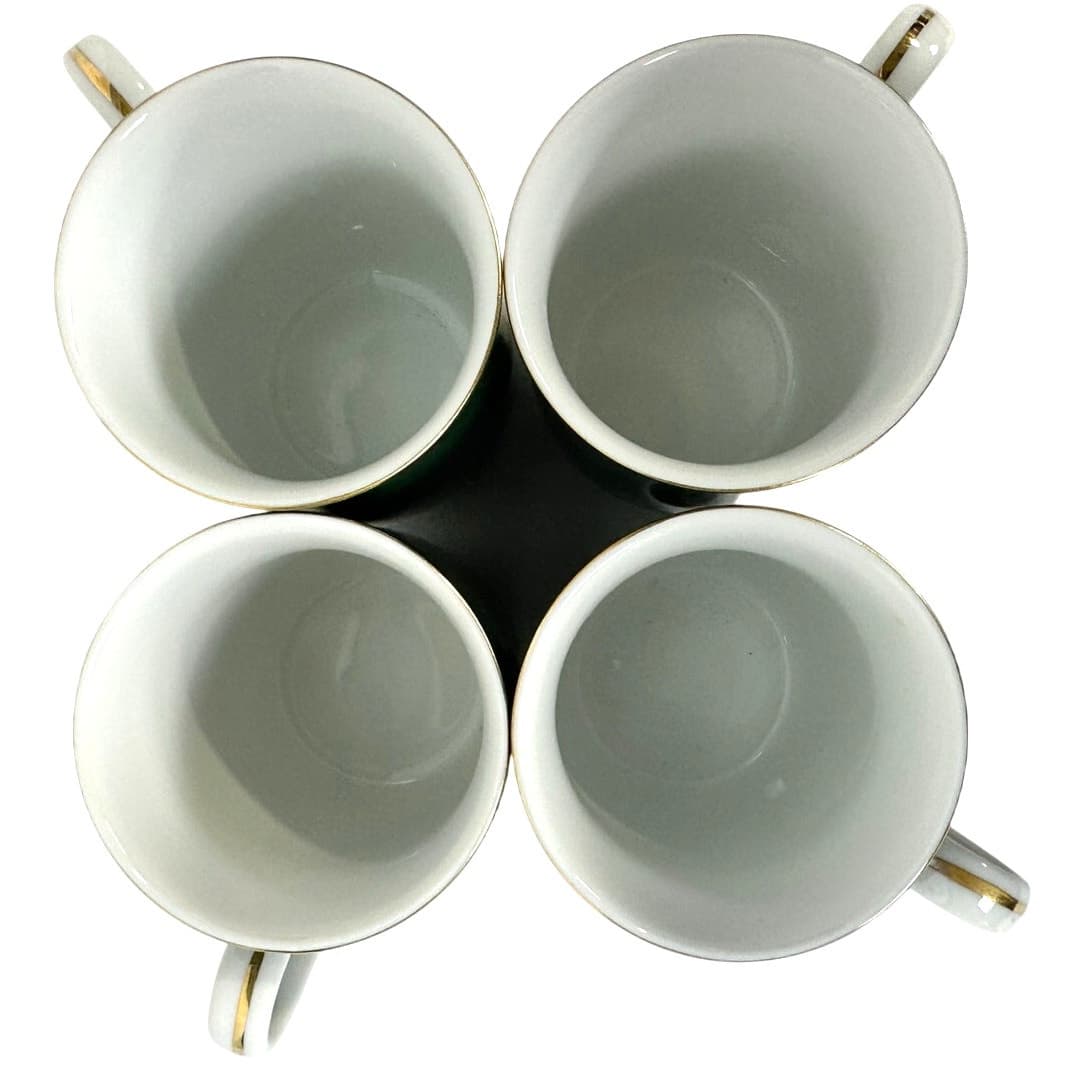 Otagiri Japan Gibson Greeting Cards Vintage Christmas Candle Mugs-Set of 4! - Thumbnail 3