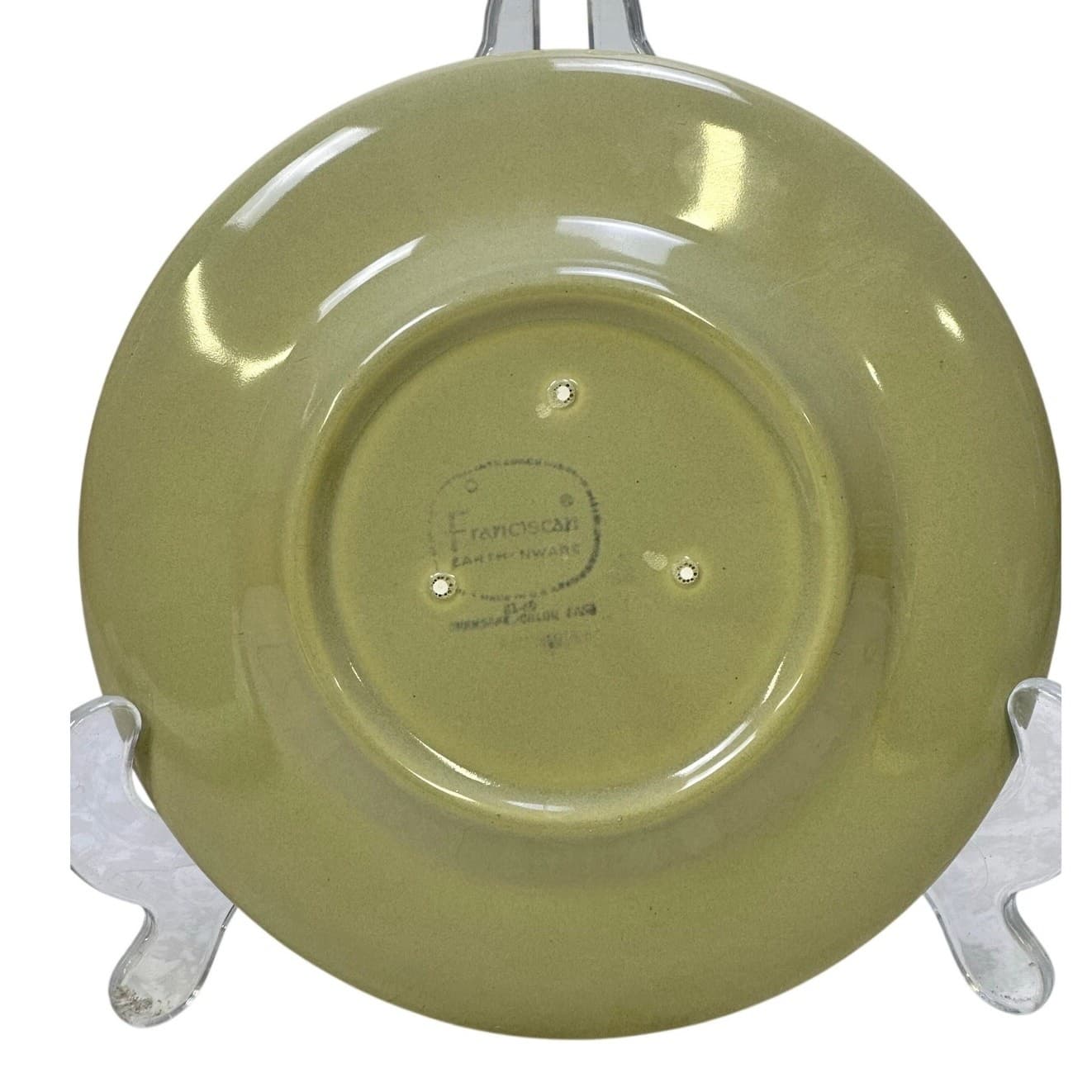 Franciscan Earthenware Vintage Retired Pebble Beach 6 5/8" Bread Plate - Thumbnail 3