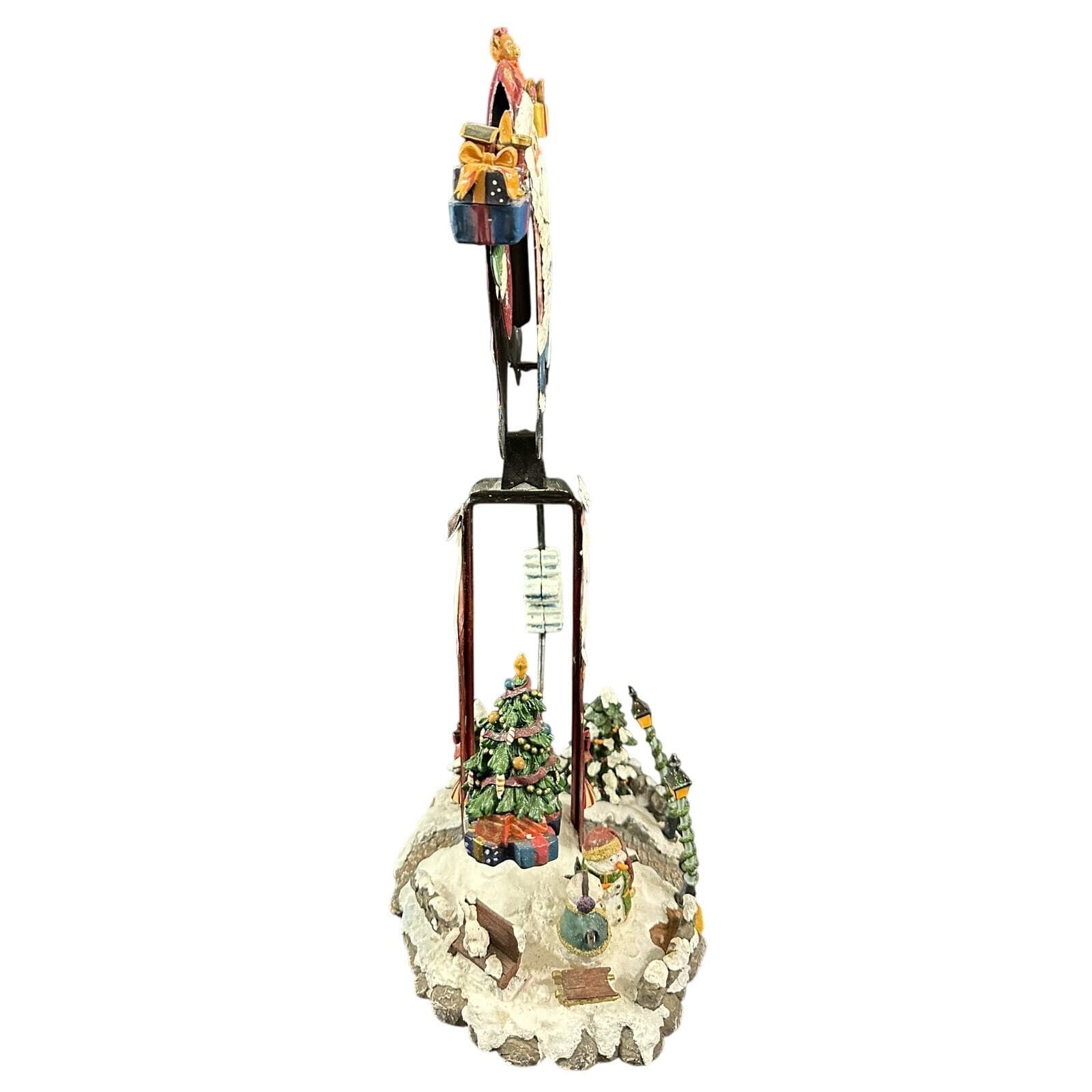Balancing Santa Christmas Decoration in Original Box-Very Good Condition-Works! - Thumbnail 8