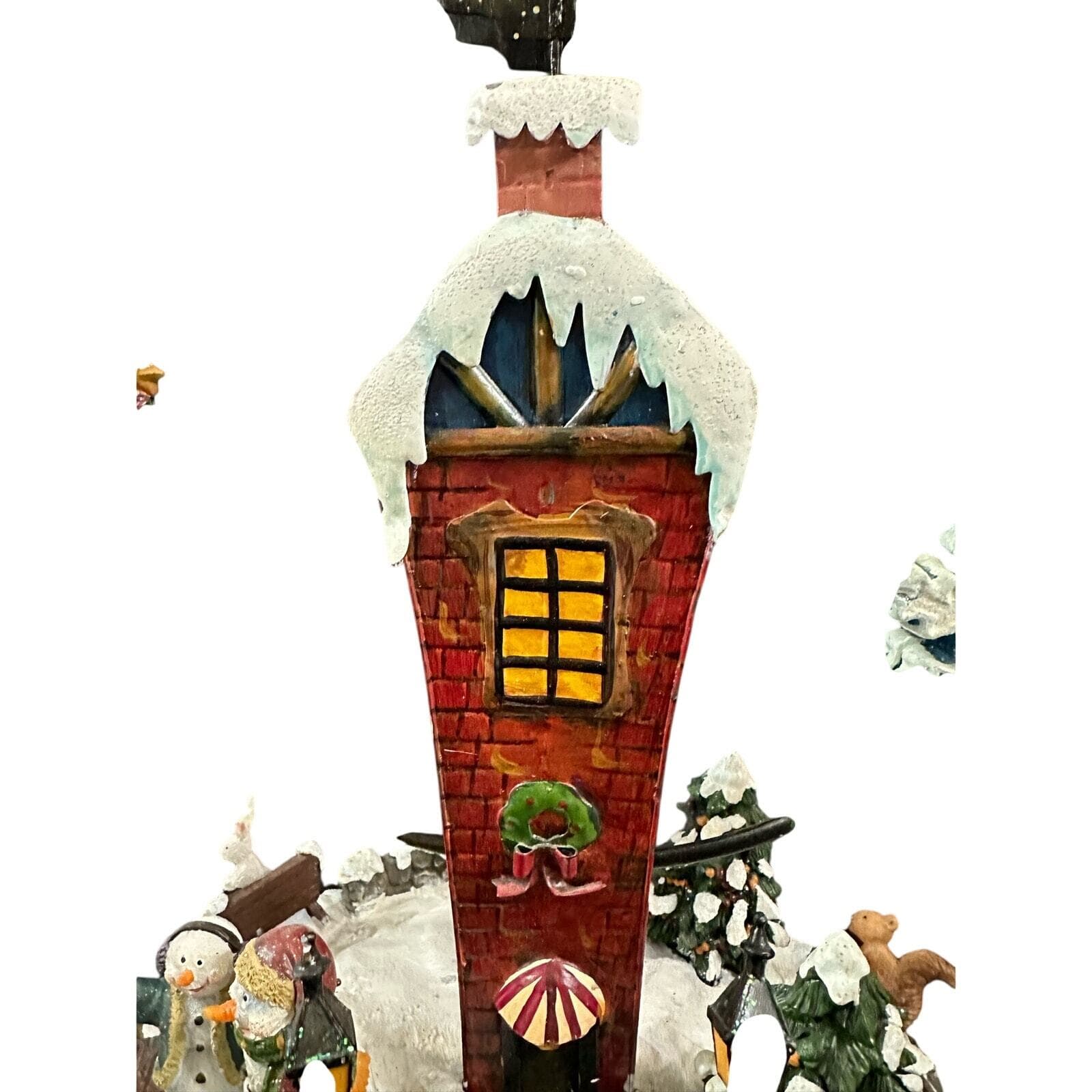 Balancing Santa Christmas Decoration in Original Box-Very Good Condition-Works! - Thumbnail 6