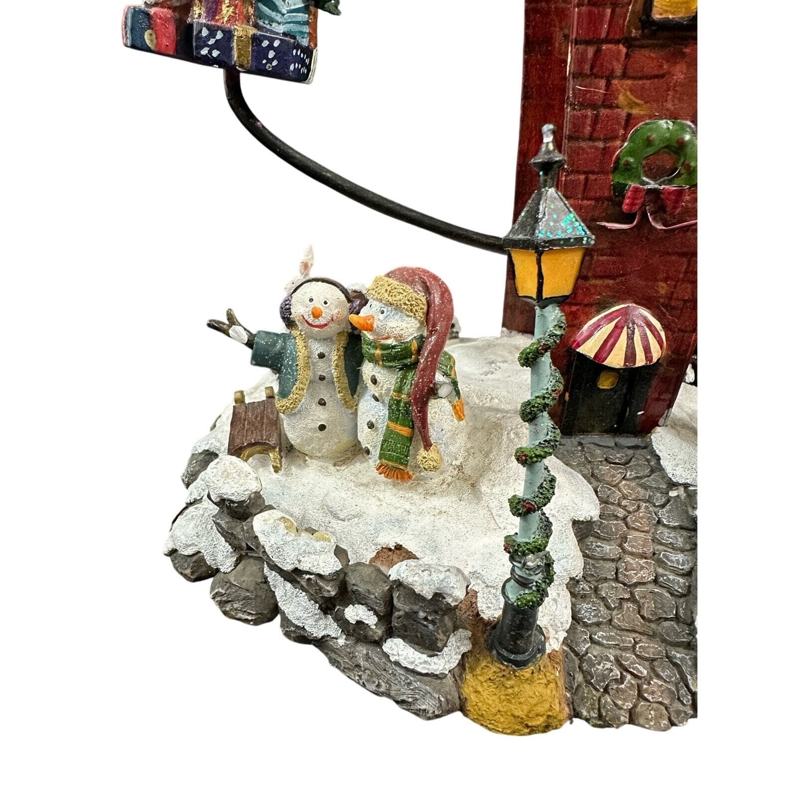 Balancing Santa Christmas Decoration in Original Box-Very Good Condition-Works! - Thumbnail 2