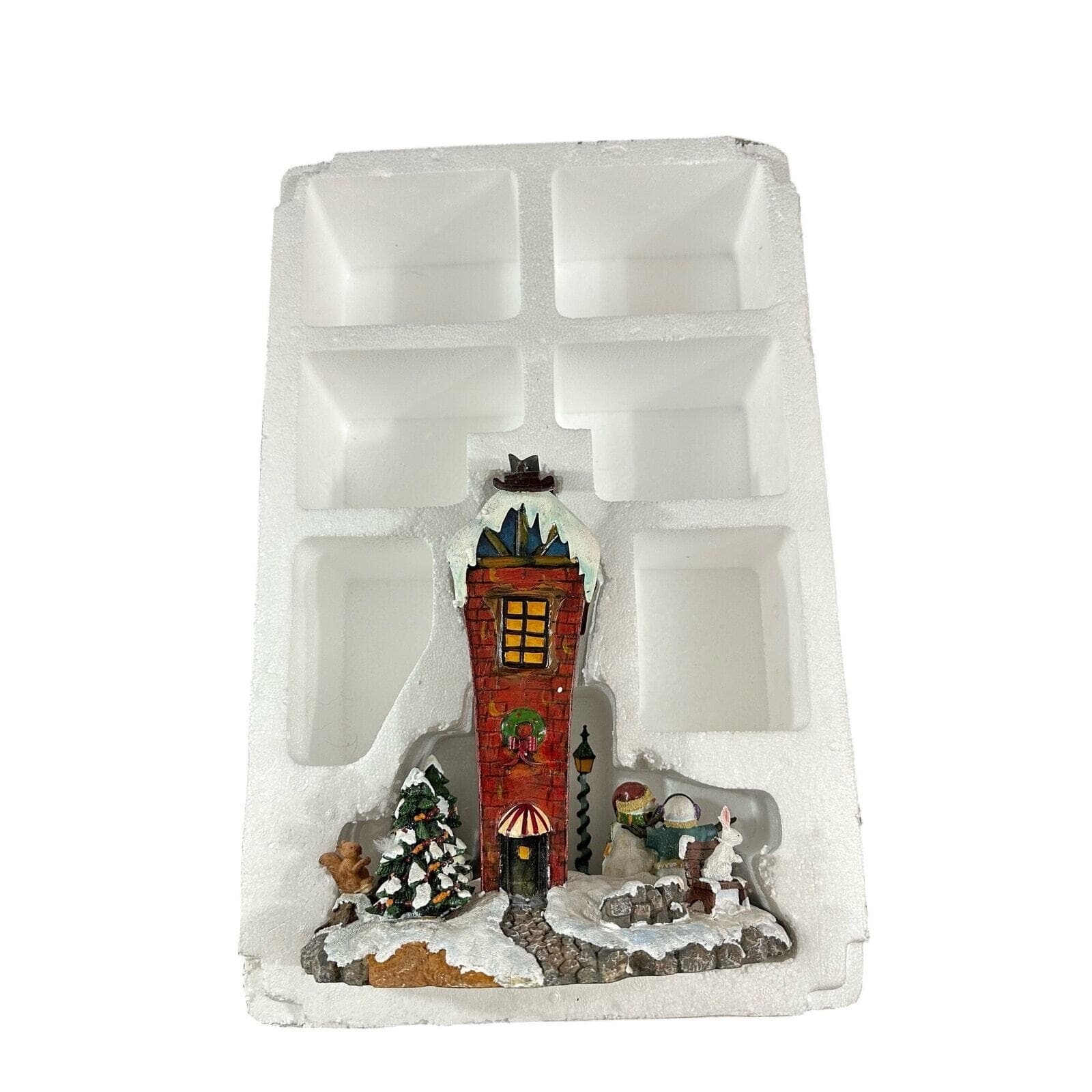 Balancing Santa Christmas Decoration in Original Box-Very Good Condition-Works! - Thumbnail 16