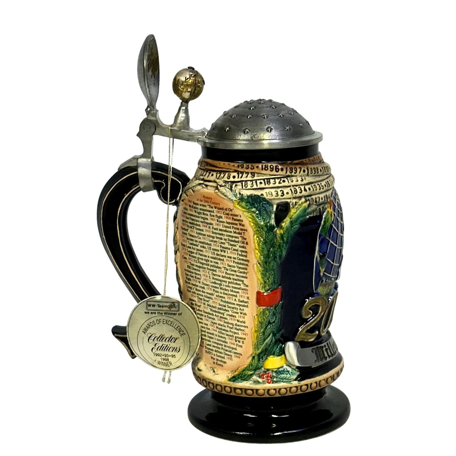 Westerwald Team Germany Limited Edition 1395/2000 'Millennium 2000' Beer Stein - Thumbnail 4