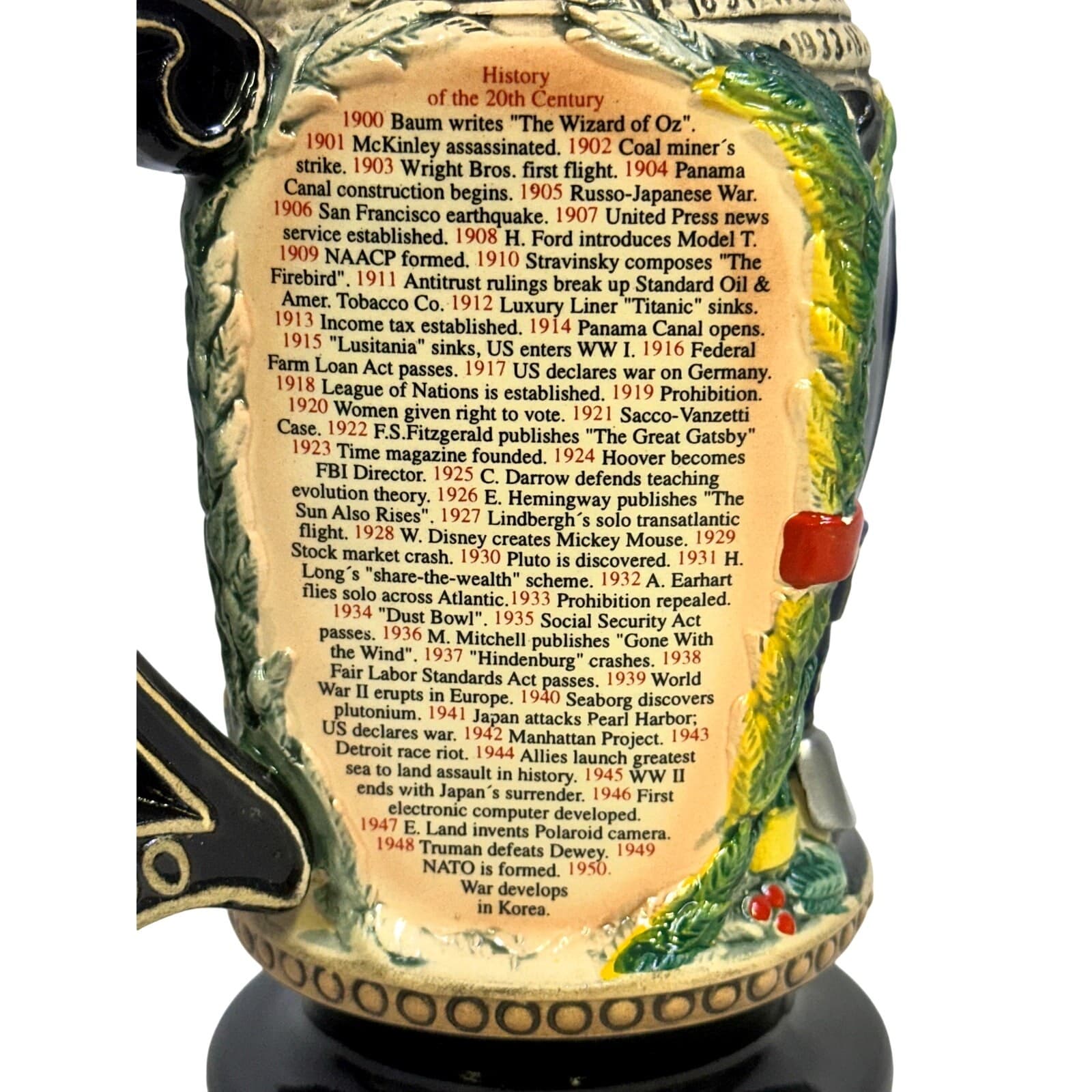 Westerwald Team Germany Limited Edition 1395/2000 'Millennium 2000' Beer Stein - Thumbnail 7