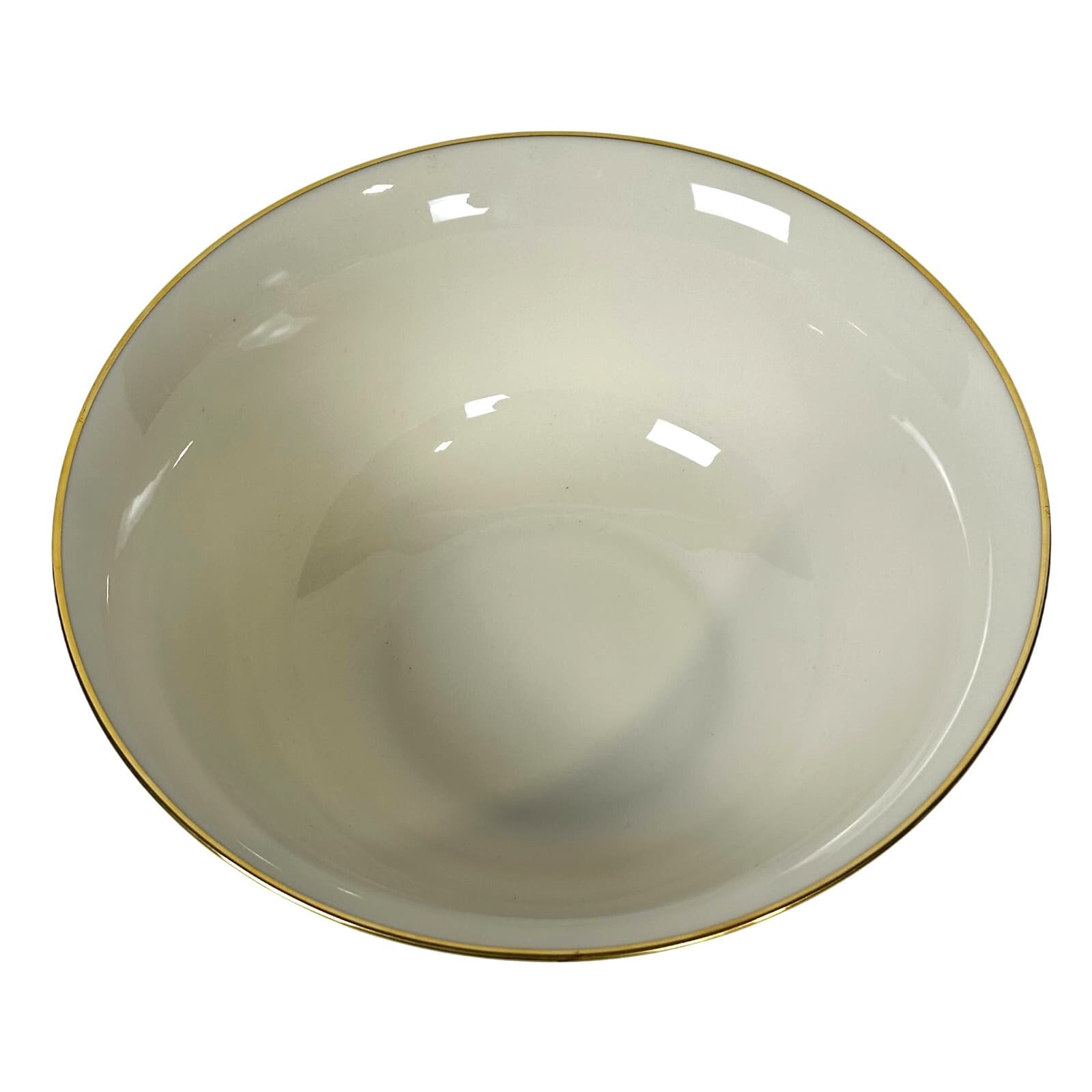Lenox Winter Greetings McClung 9" Scenic Serving Bowl Gold Rim Cardinal Bird-New - Thumbnail 6