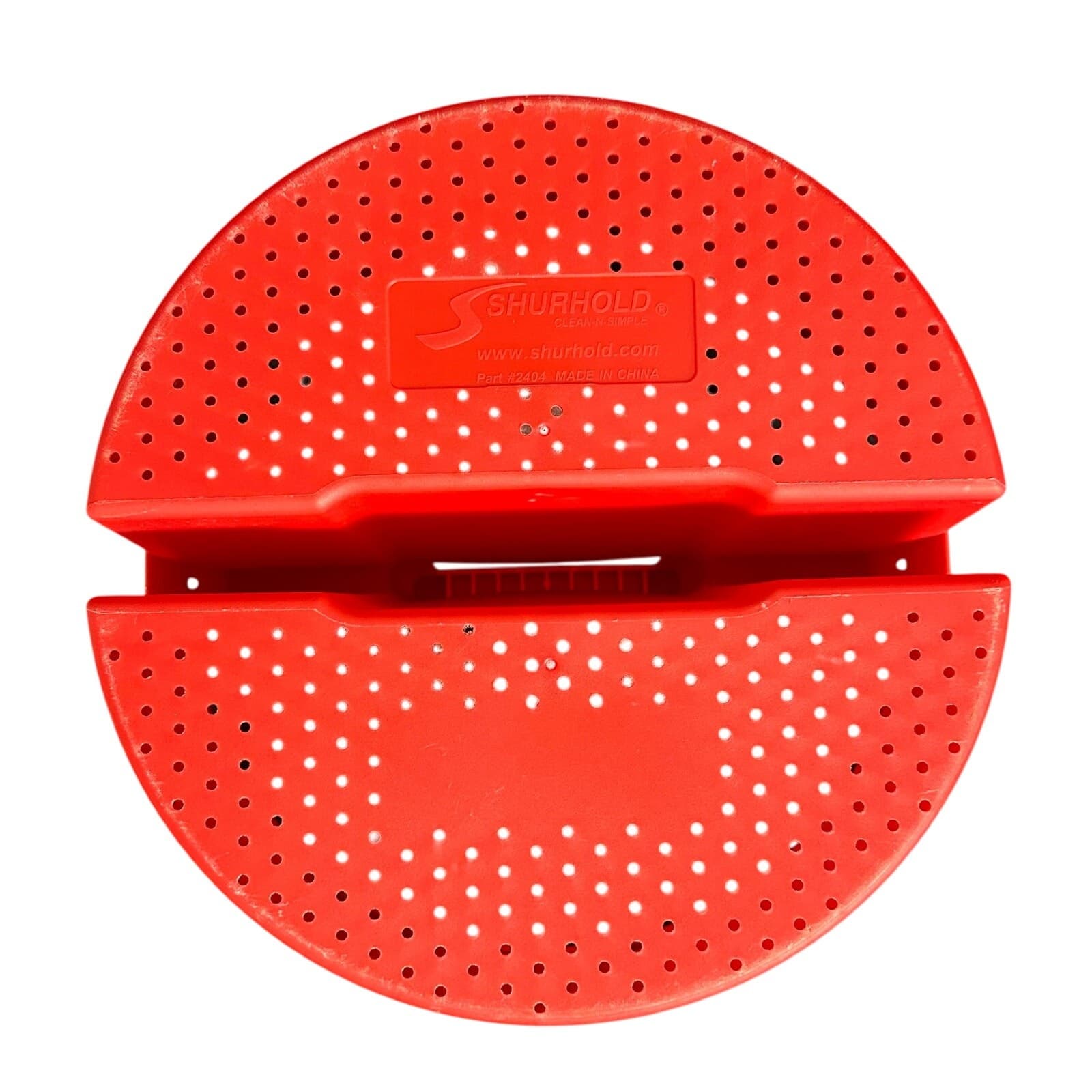 SHUROLD Bucket Caddy Perforated Bottom Red NEW - Thumbnail 4