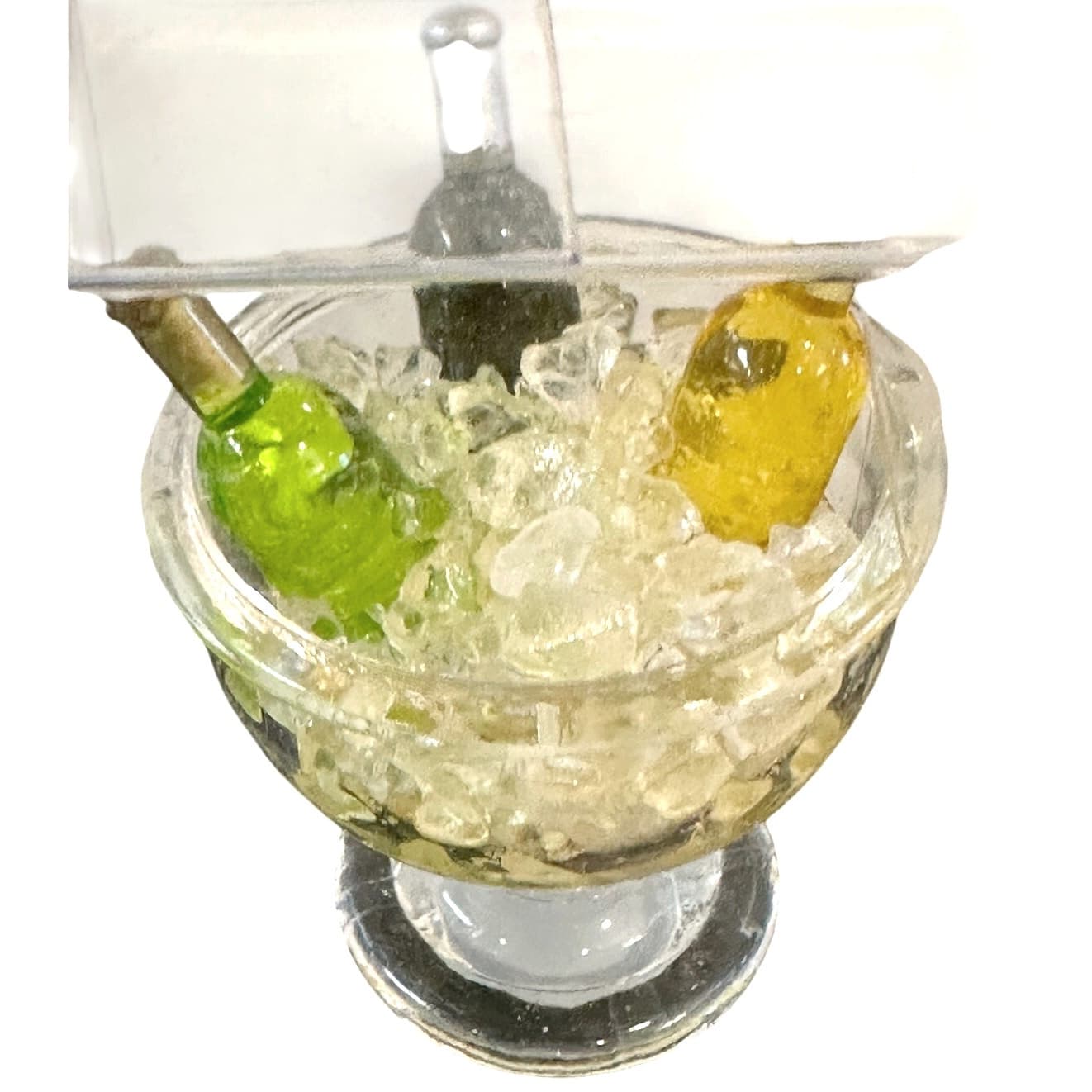 Acrylic Prodyne Gem Bottle Stoppers Ice Bucket & Faceted Prism-Set of 2 - Thumbnail 7