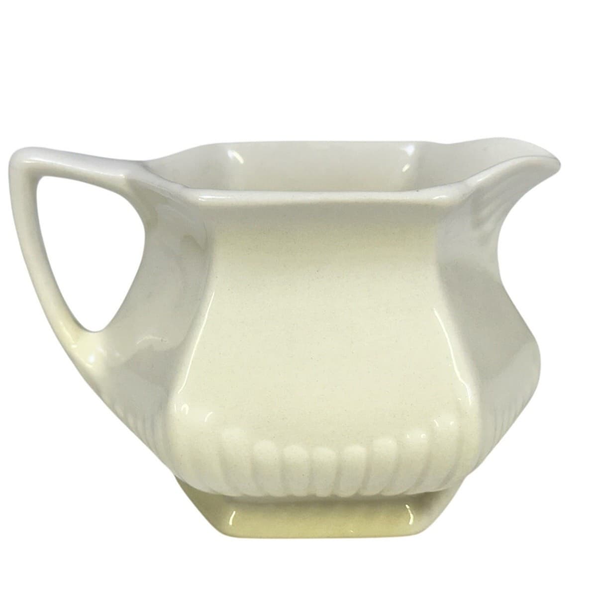 Wm Adams China Retired 1969-1988 'Empress' White 8 oz Creamer 3 1/8" Excellent - Thumbnail 3