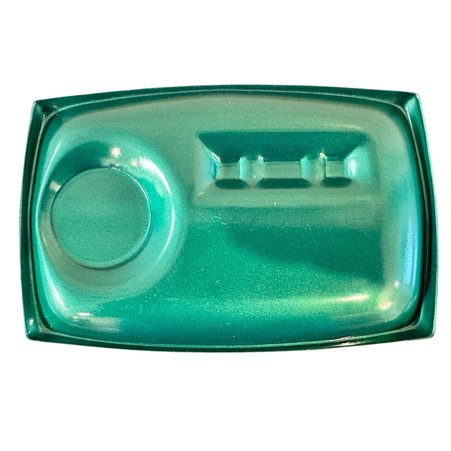 WTU "Signs of the Times" Mid-Century Metal Ash Tray with Zodiac-Excellent! - Thumbnail 4