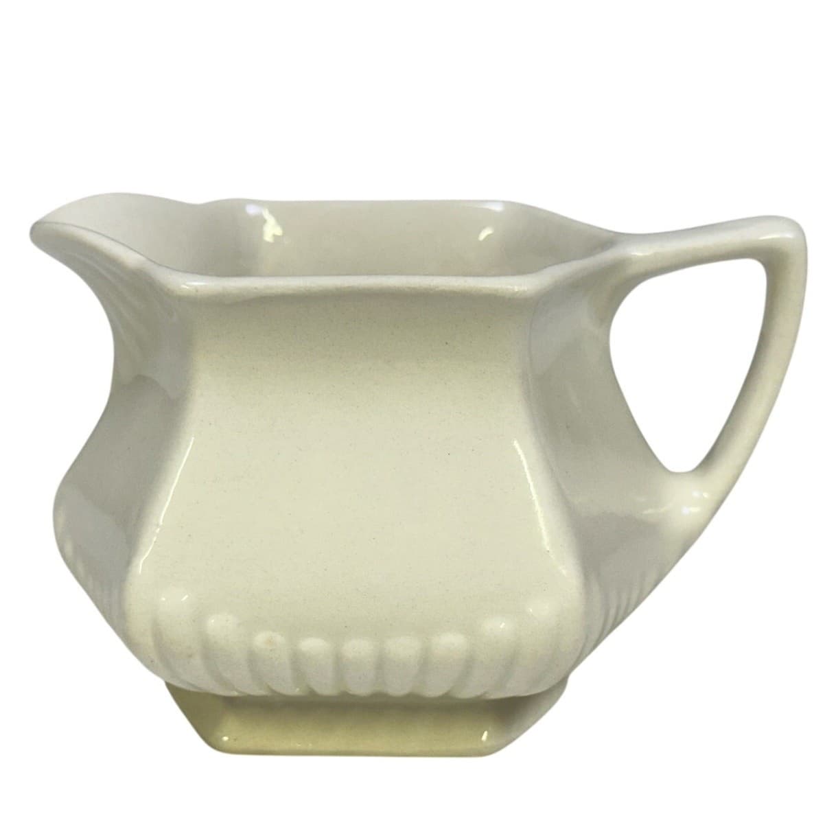 Wm Adams China Retired 1969-1988 'Empress' White 8 oz Creamer 3 1/8" Excellent