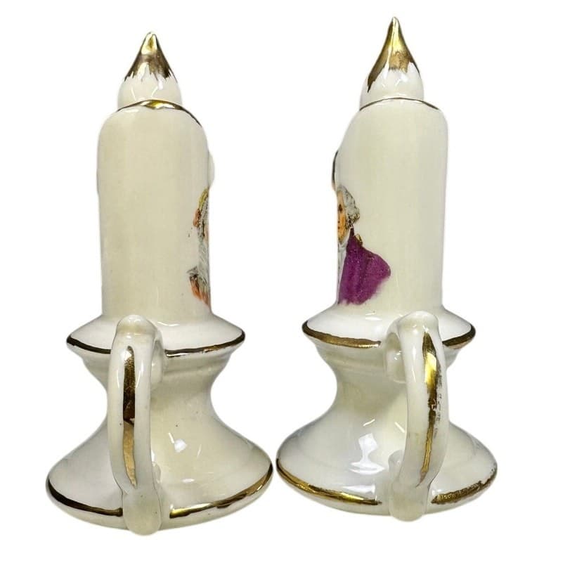 Mt. Vernon George and Martha Washington Souvenir Salt and Pepper Shaker Set - Thumbnail 2