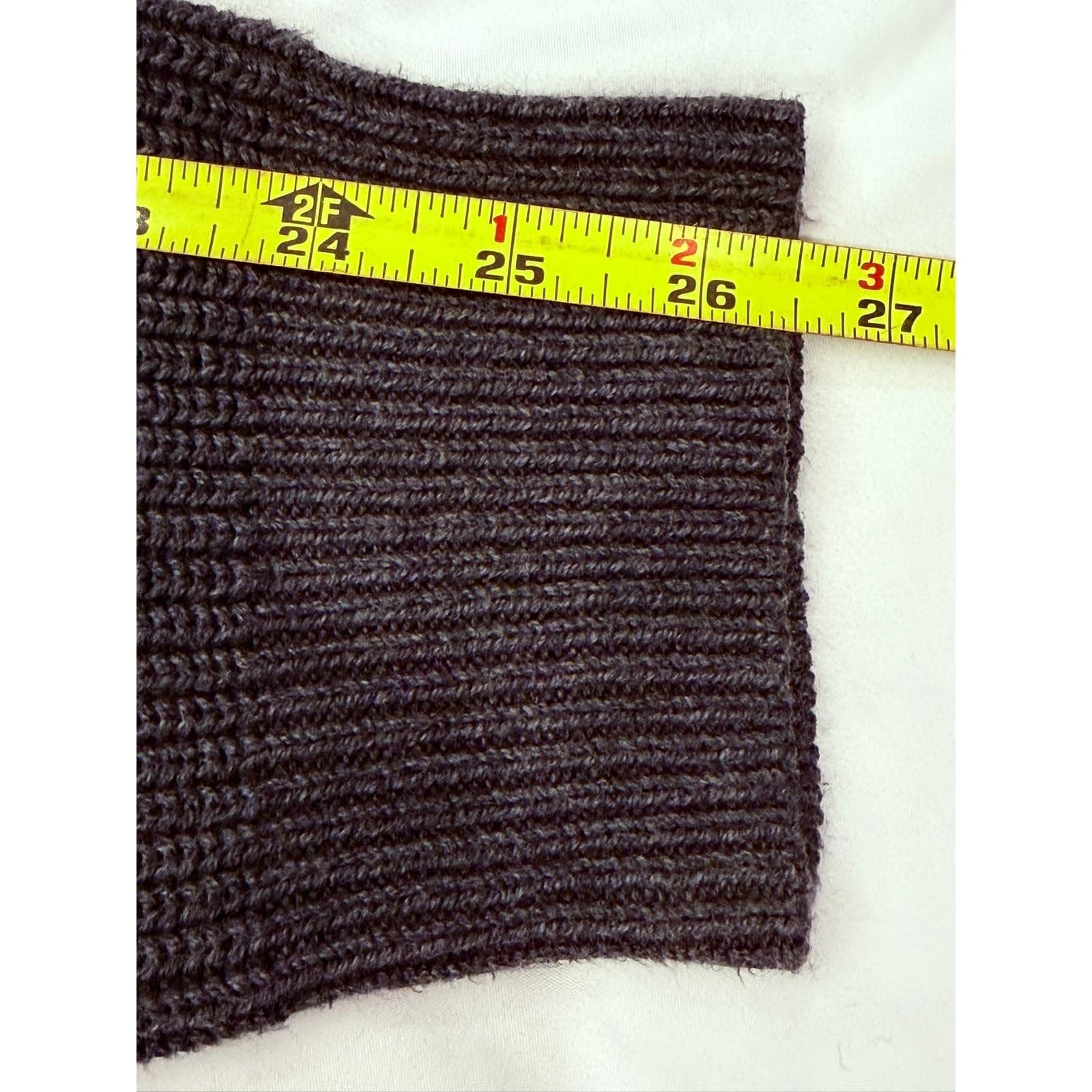 J.Crew Woodsman Sweater Mens XL Charcoal Cotton Suede Shoulder Patch Crewneck - Thumbnail 8