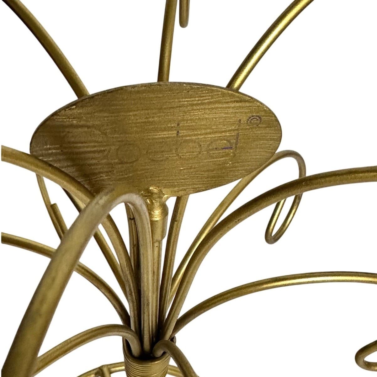 Goebel 12 Hook Gold Colored Vintage Ornament Display Hanger-A RARE Find - Thumbnail 6