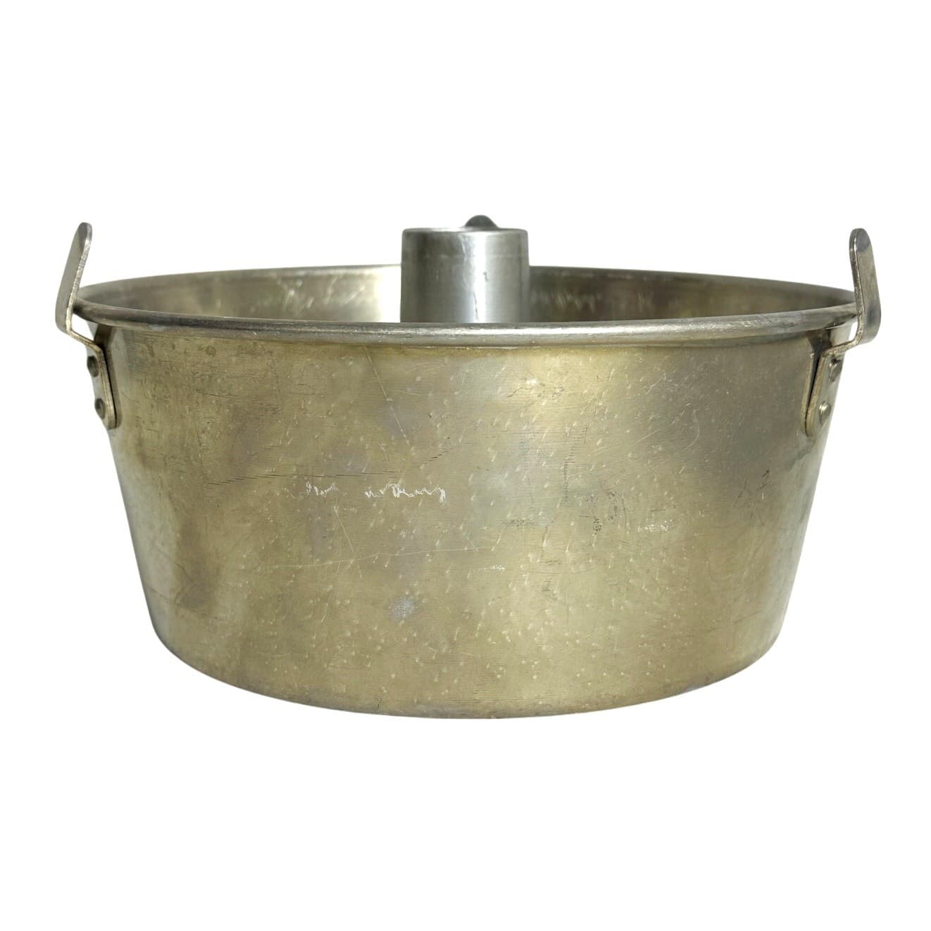 Aluminum 2-Piece Vintage Angel Food Cake Pan - Thumbnail 2